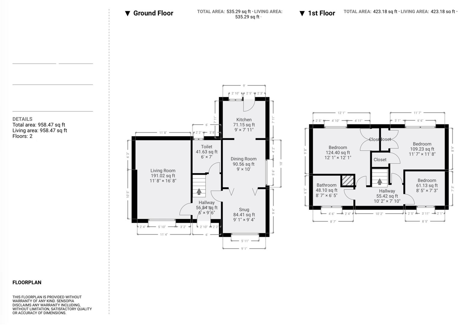 9, Newark Close, Shepshed floorplan