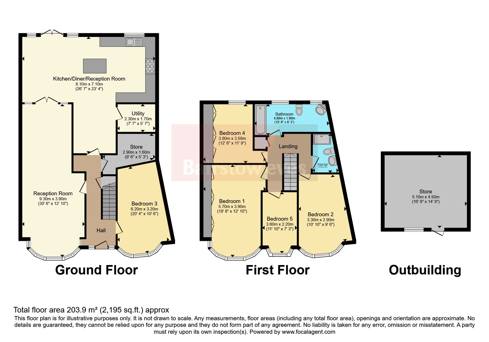 98, Queenborough Gardens, Ilford floorplan