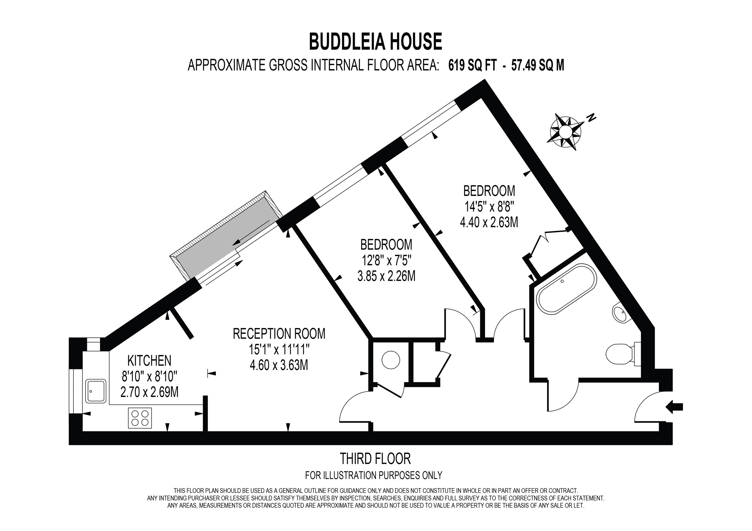 Tilley Road, Feltham TW13, 2 bedroom flat for sale 61966428