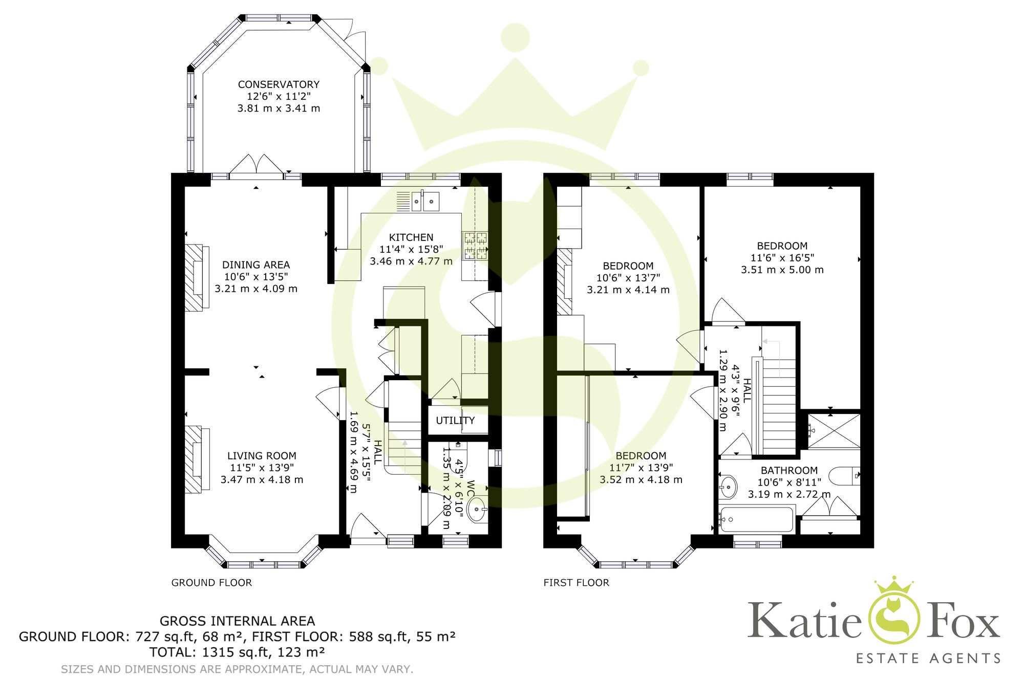 17 Worthington Crescent, Poole floorplan