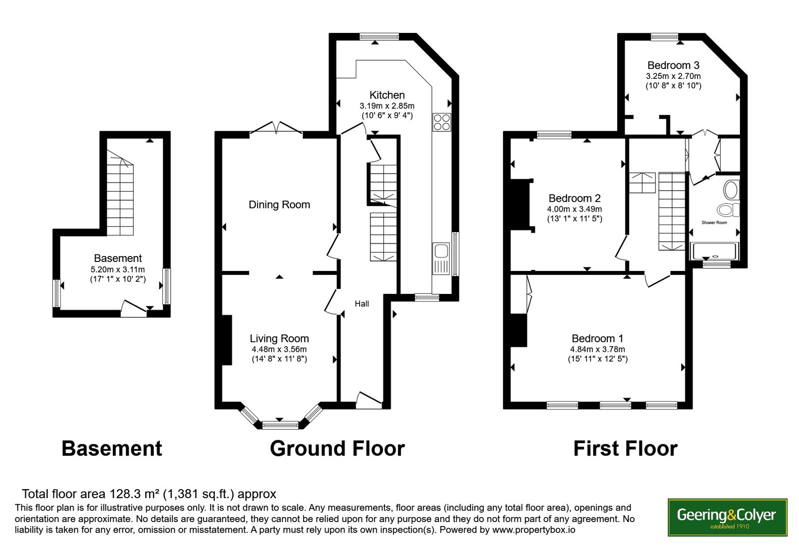 148, Crabble Hill, Kent floorplan