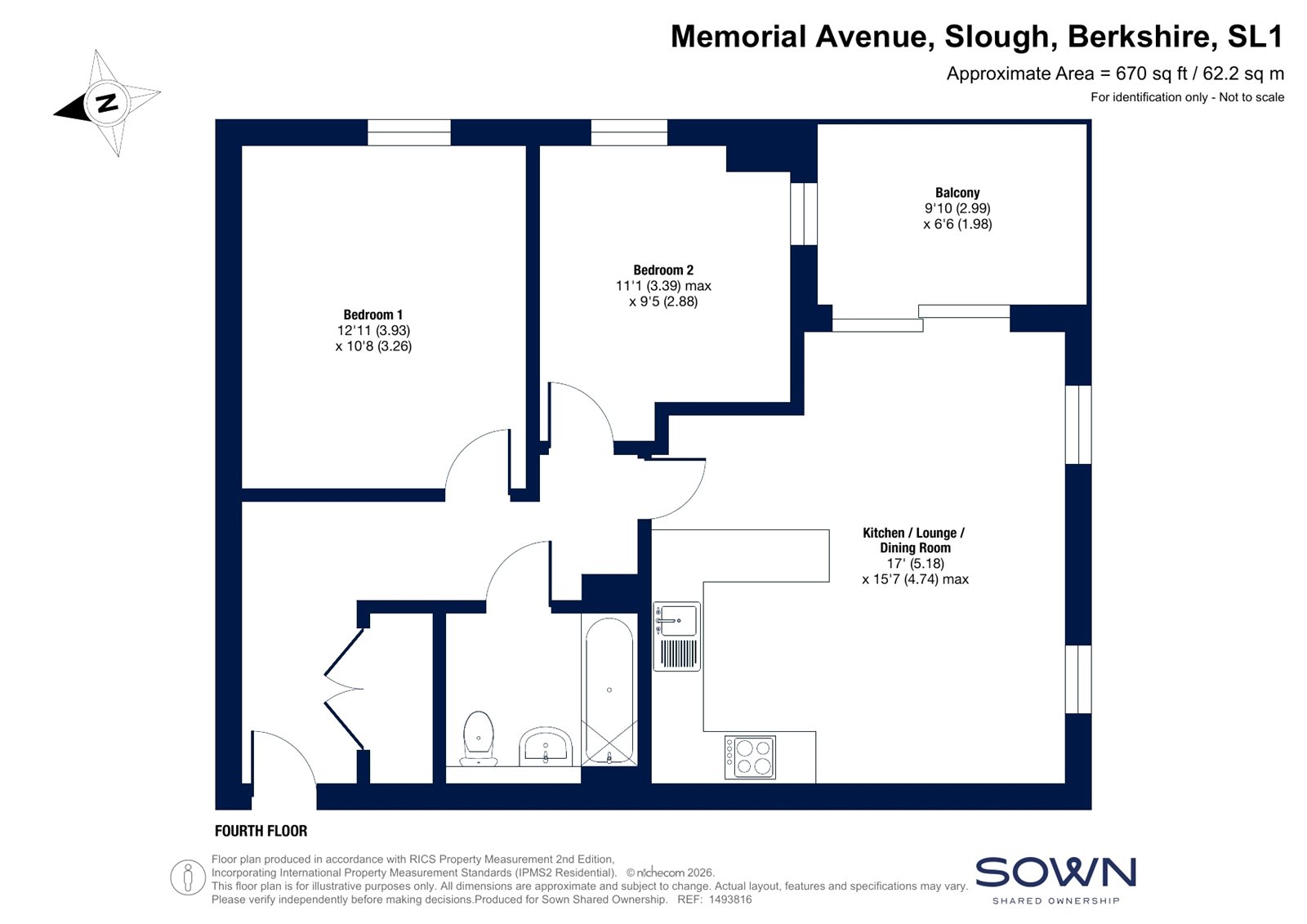 SNG SO - Flat 120, The Warehouse*,, Memorial Avenue, Berkshire floorplan