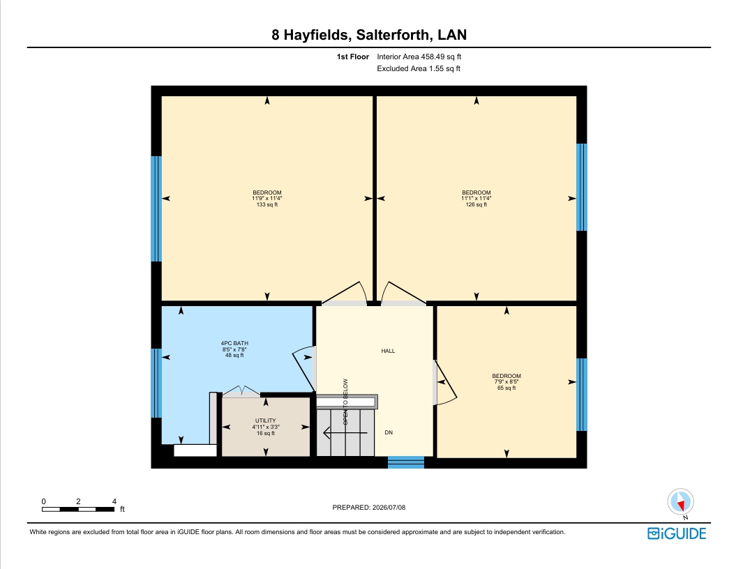 8, The Hayfields, Lancashire floorplan