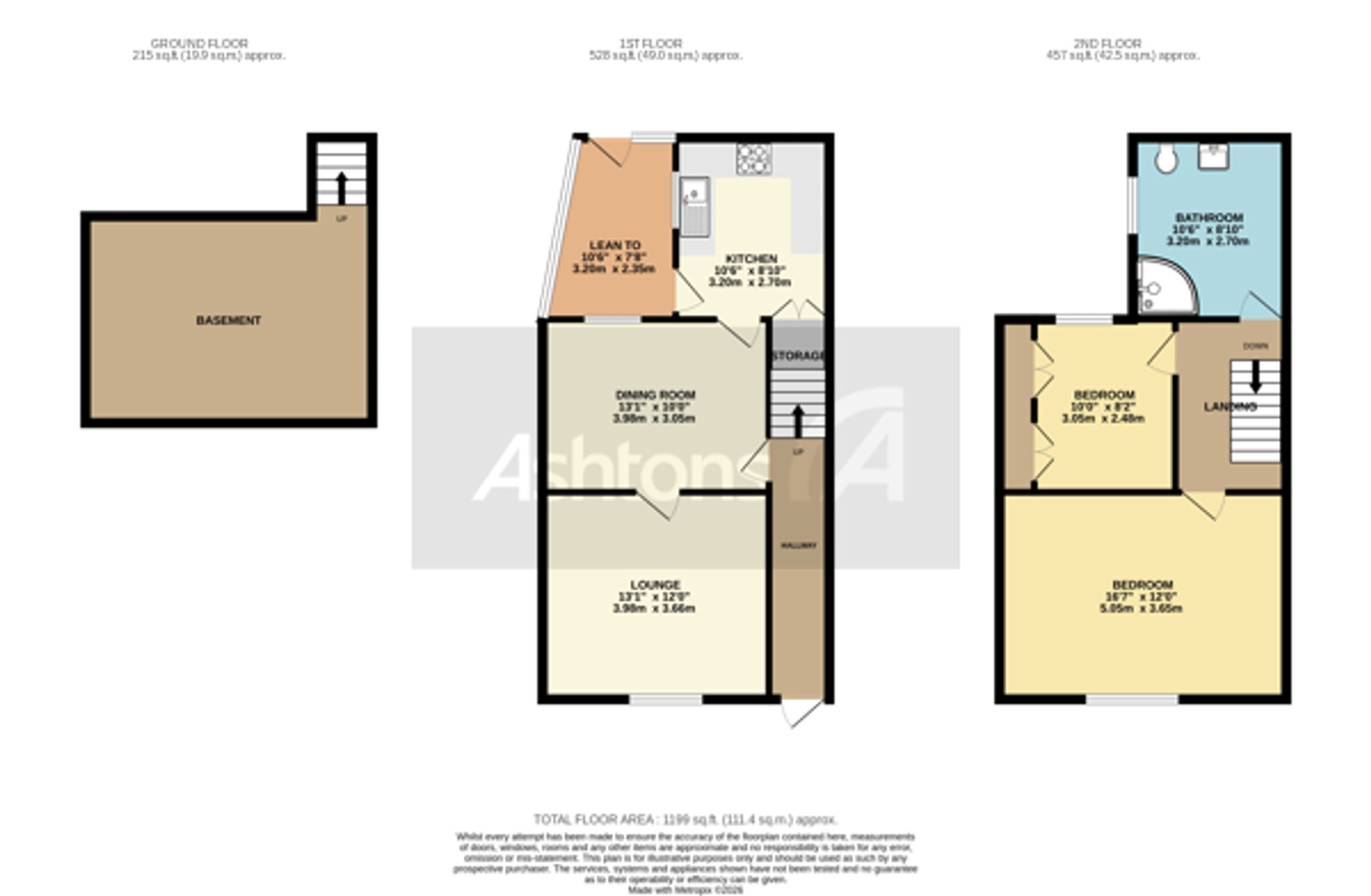 20 London Road, Warrington floorplan