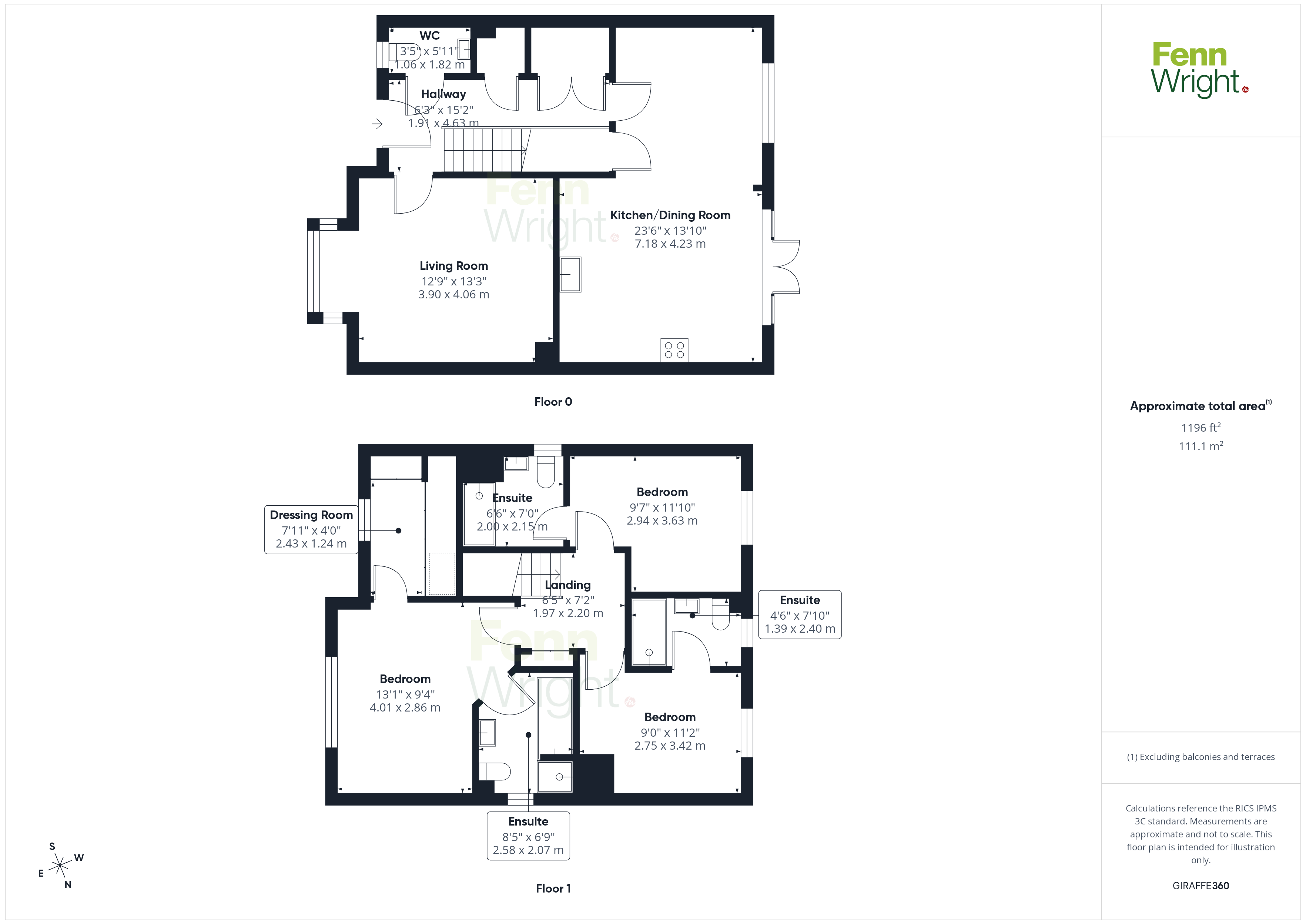 53, Skylark Way, Sudbury floorplan