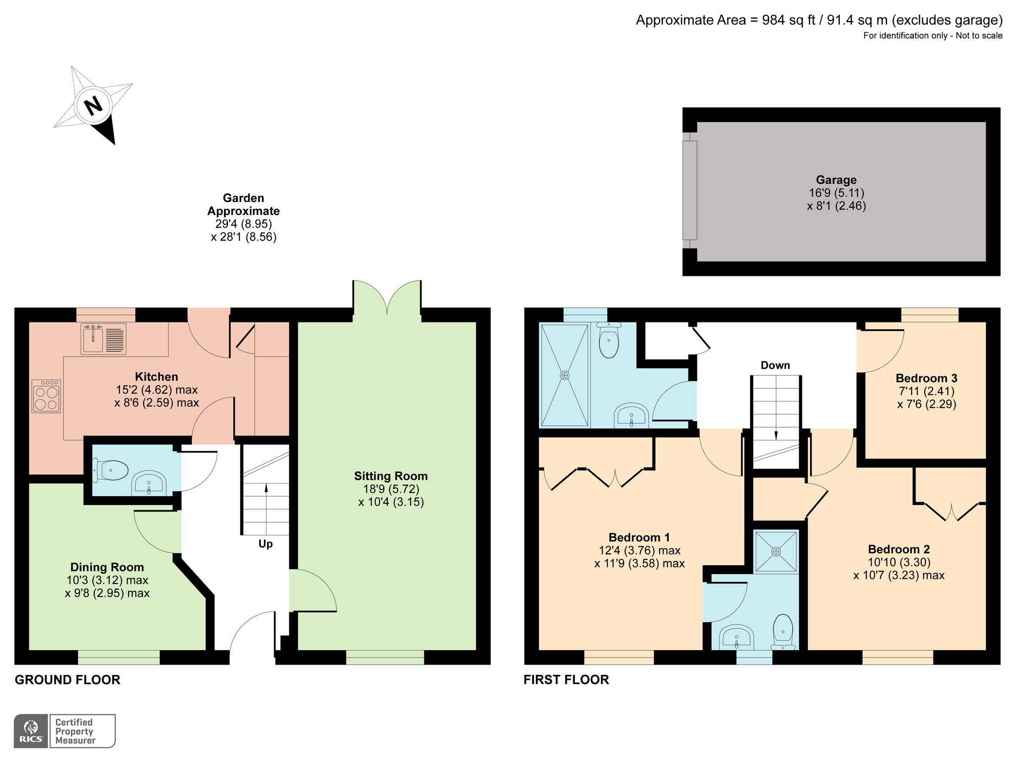 9, Campion Way, Oxfordshire floorplan
