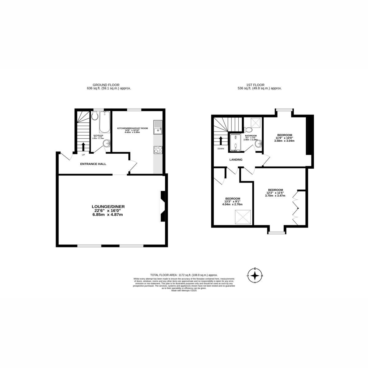 14d, Cliff Parade, Hunstanton floorplan
