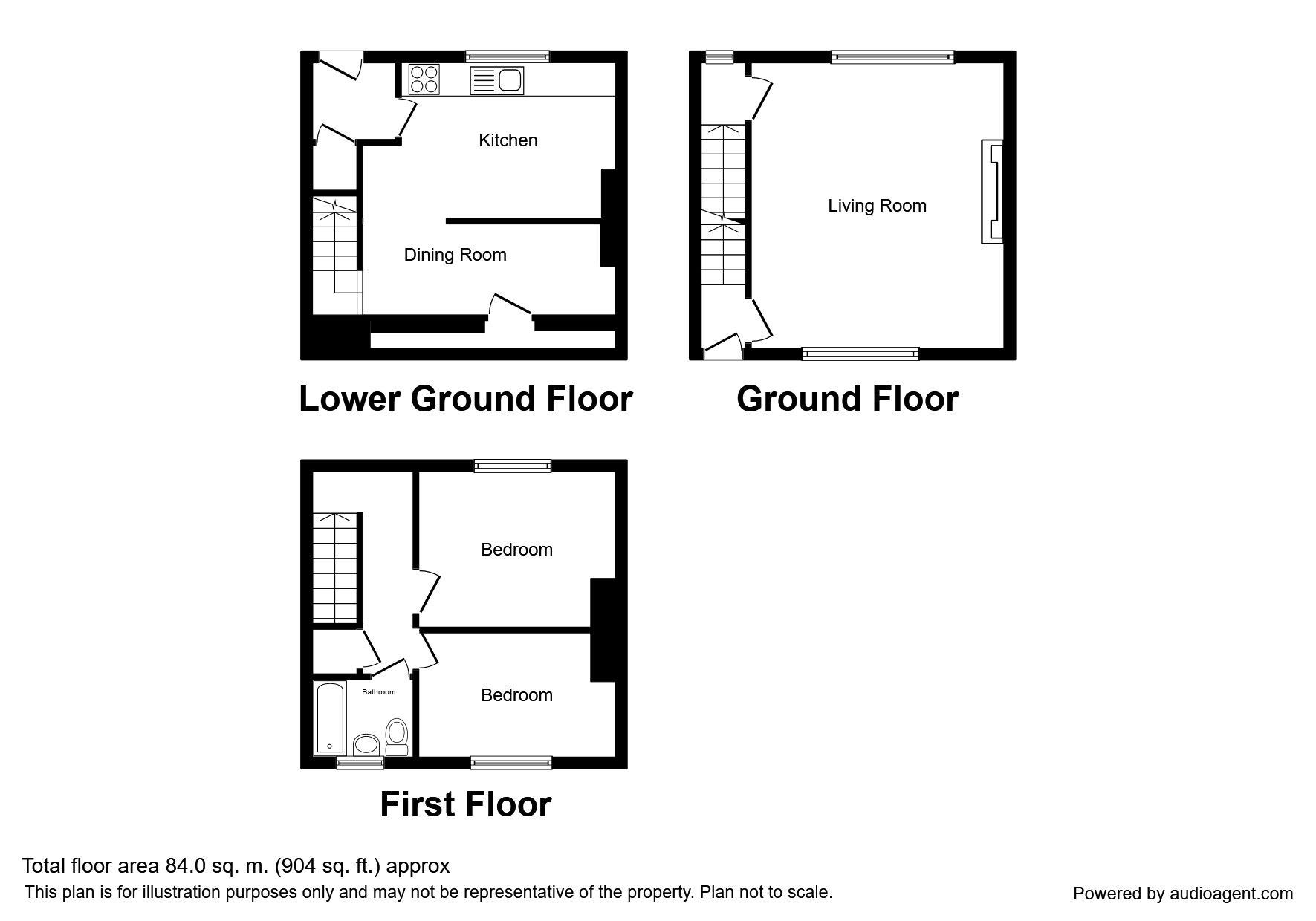 2 Bedrooms Terraced house for sale in Moor Edge, Harden, Bingley BD16