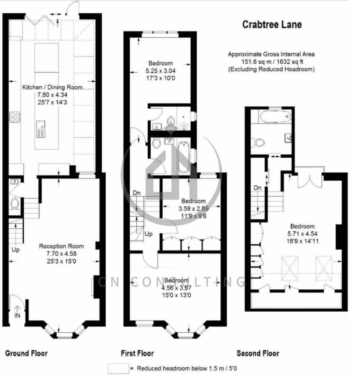 Crabtree Lane, London floorplan