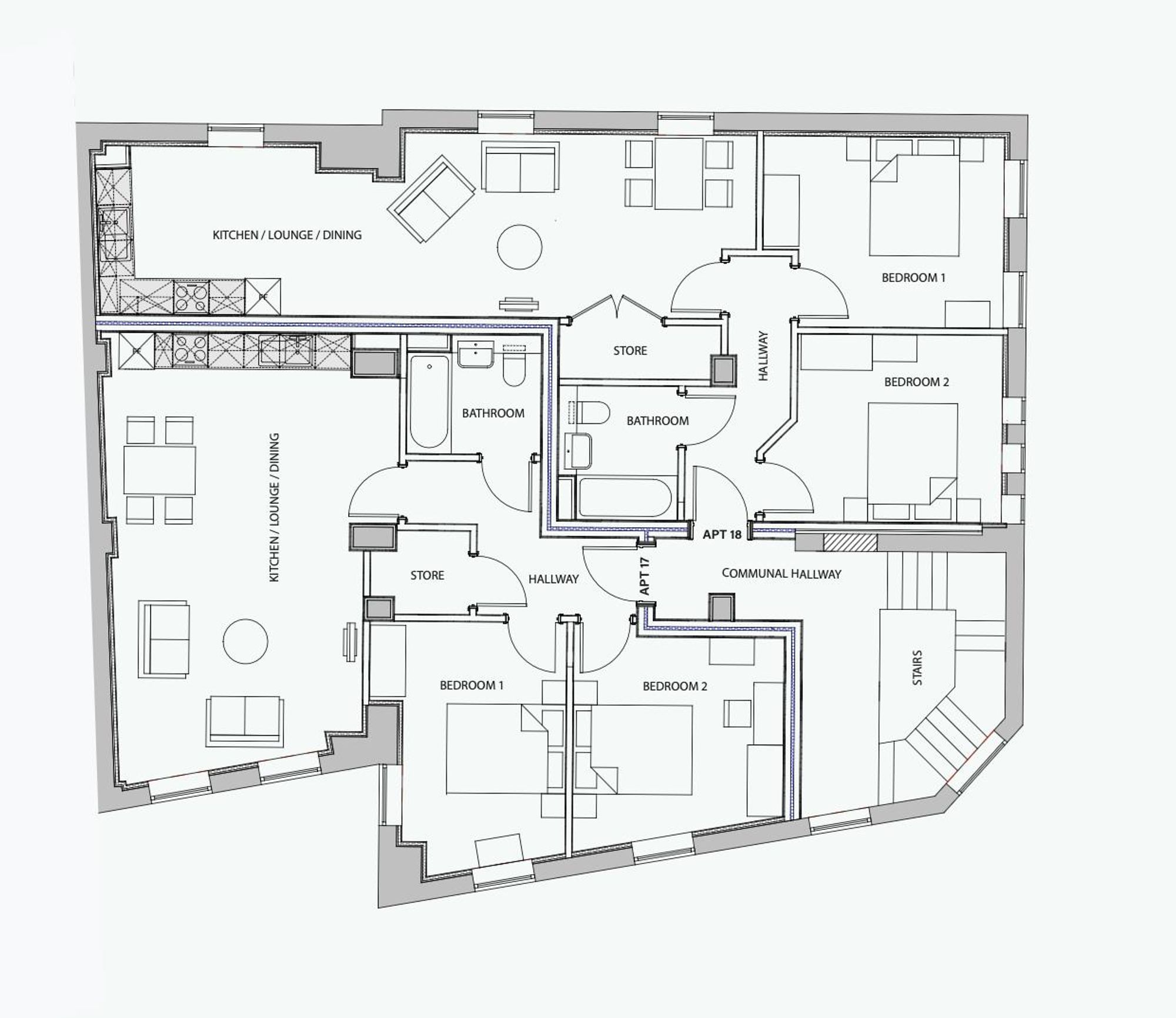 18 Waterloo Chambers Waterloo Lane, Chelmsford floorplan