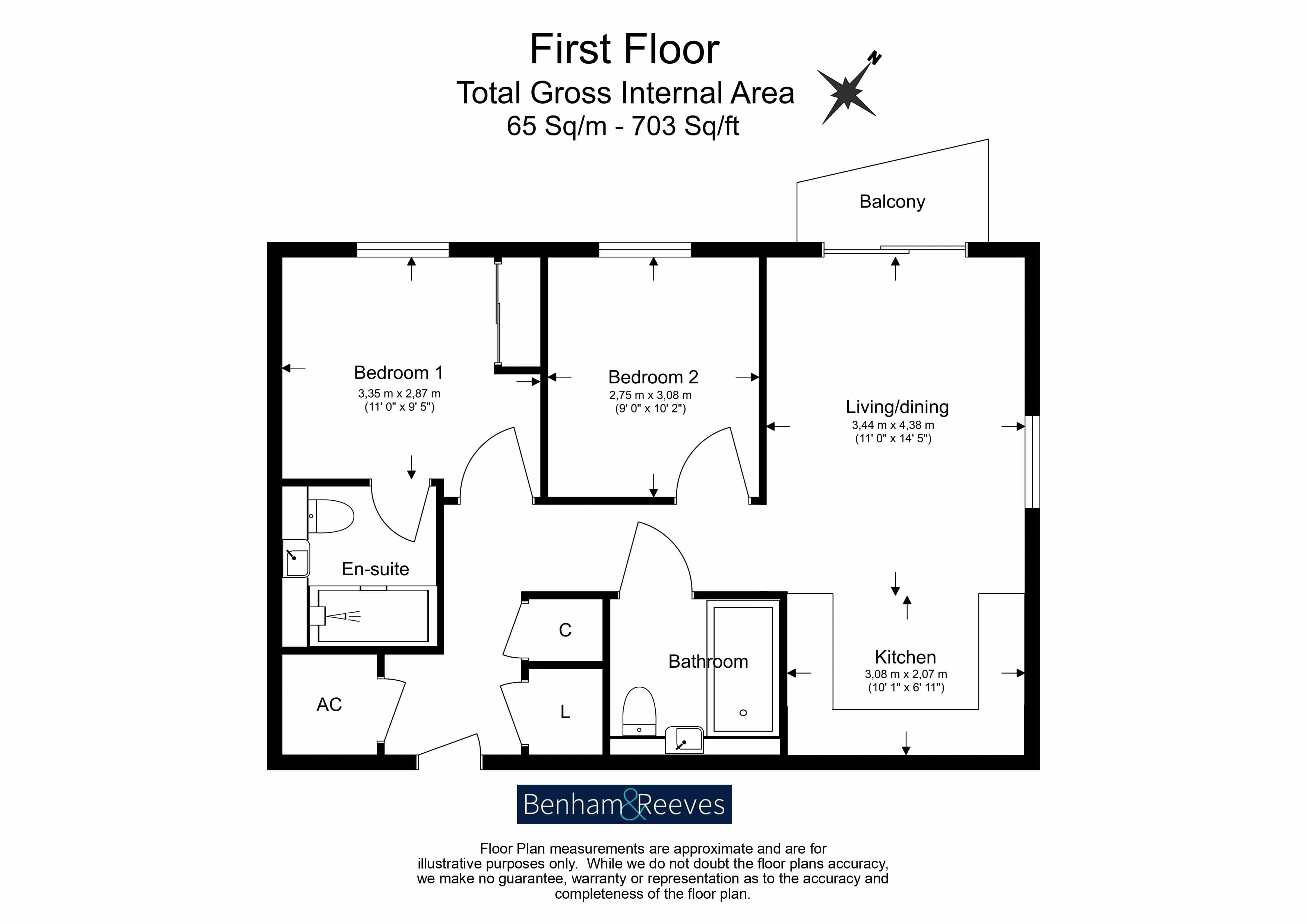 Flat 14, Darjeeling House,, Memorial Avenue, Berkshire floorplan