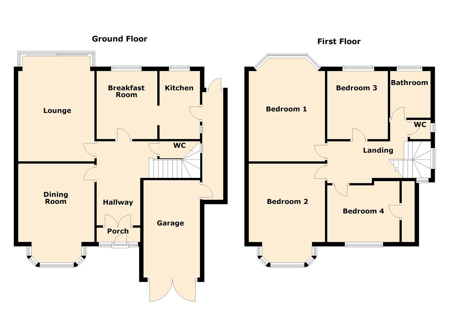 4 Bedrooms Detached house for sale in Alcester Road South, Kings Heath, Birmingham B14