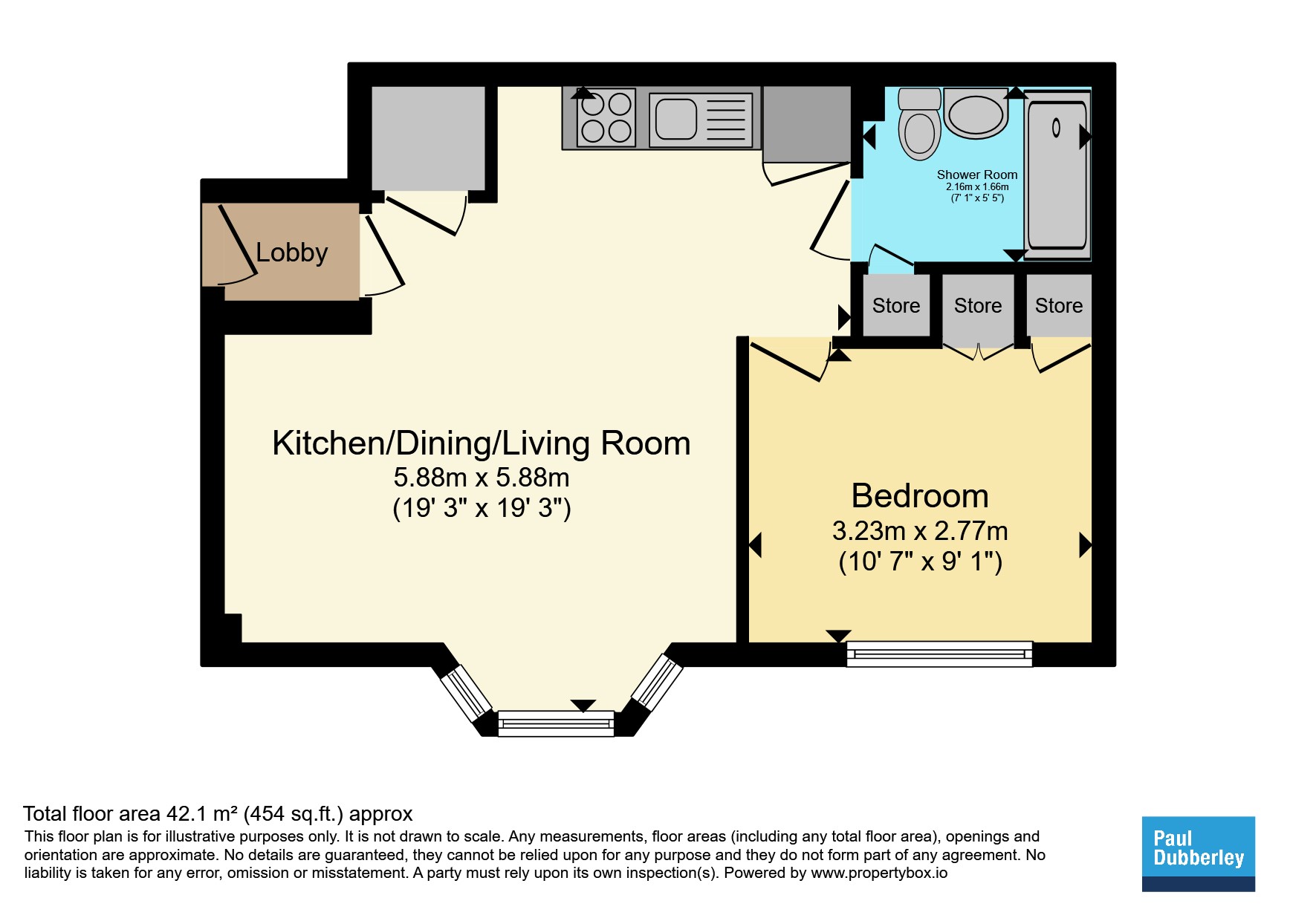 48, Gough Drive, Tipton floorplan