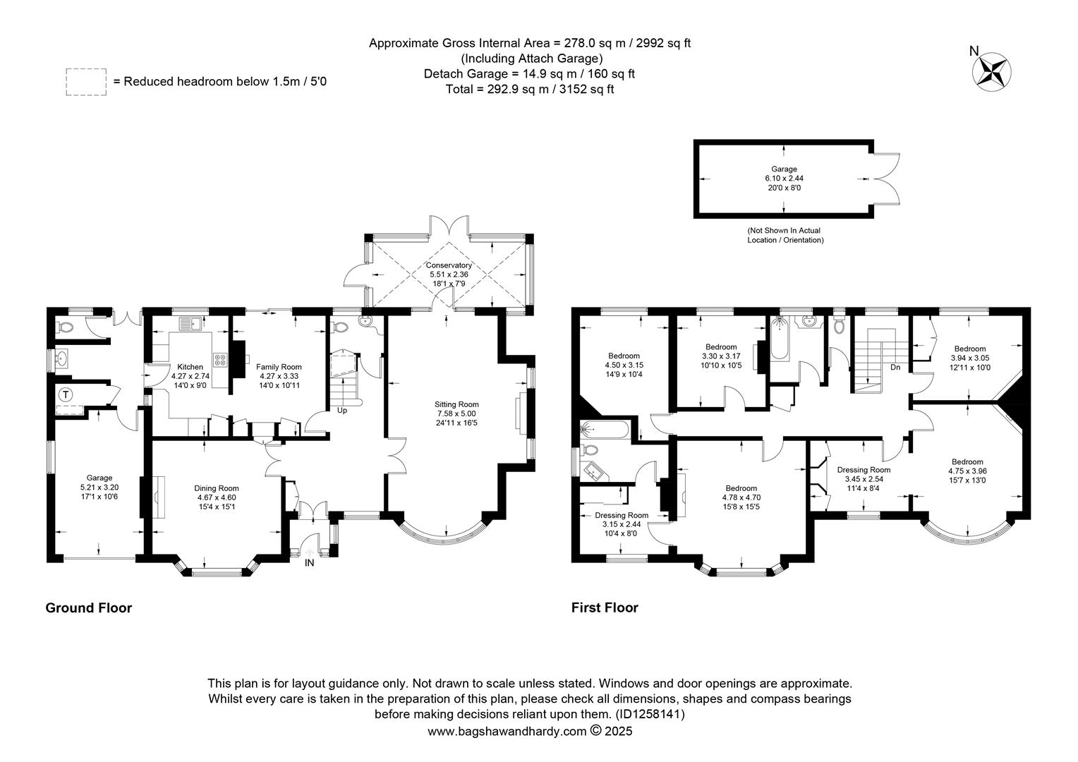 53, The Avenue, South Cheam floorplan