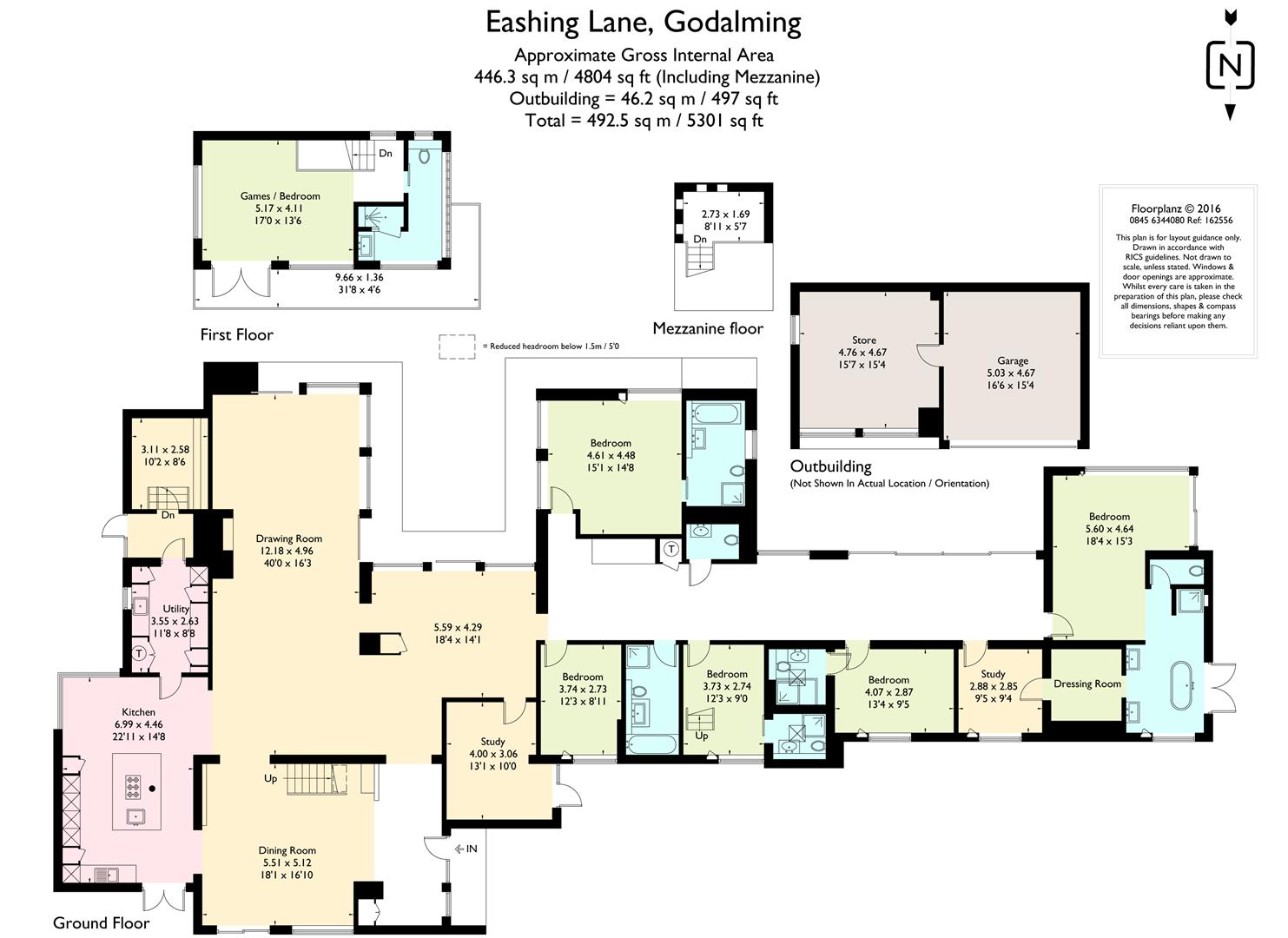 6 Bedrooms  to rent in Eashing Lane, Eashing, Nr Godalming GU7