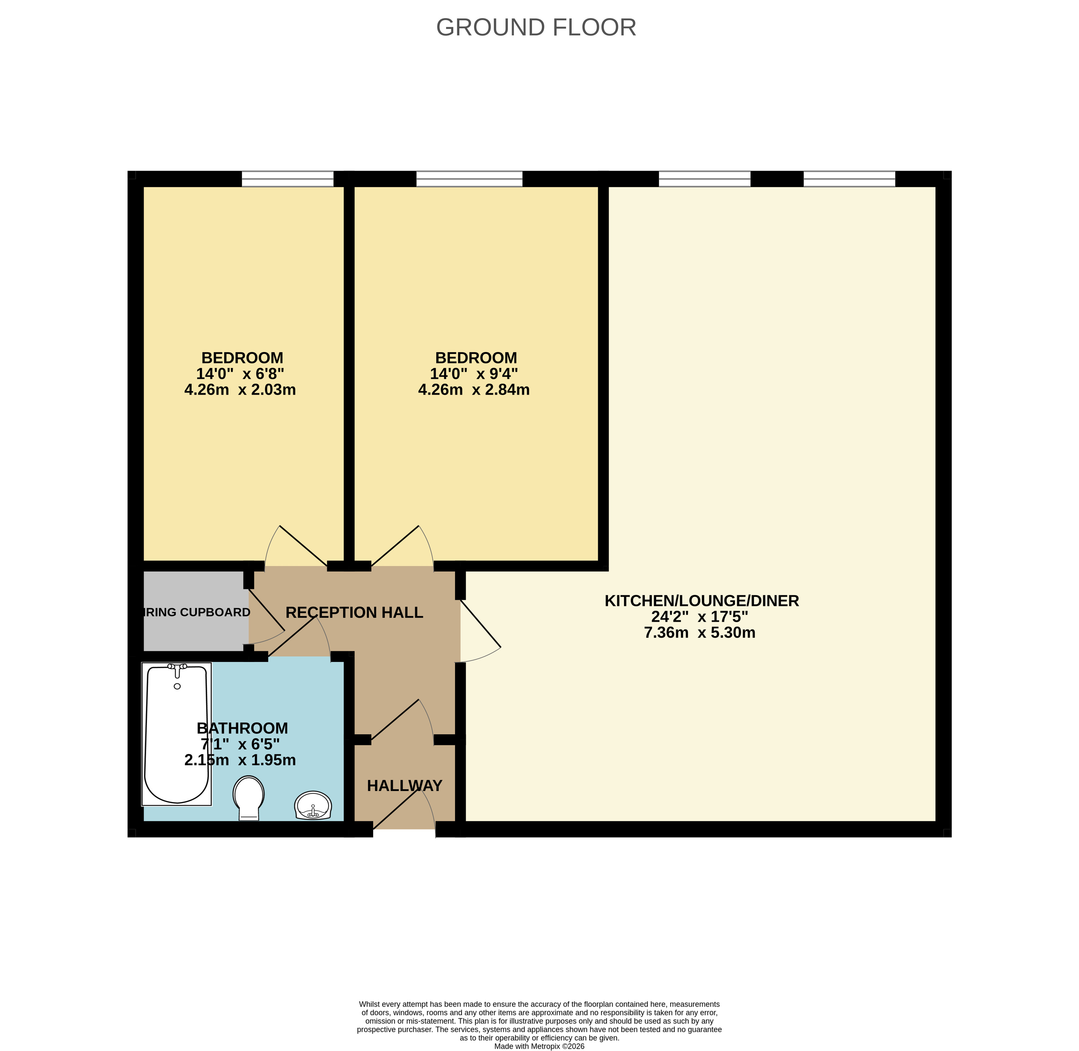 18, Kiers Court, Bolton floorplan