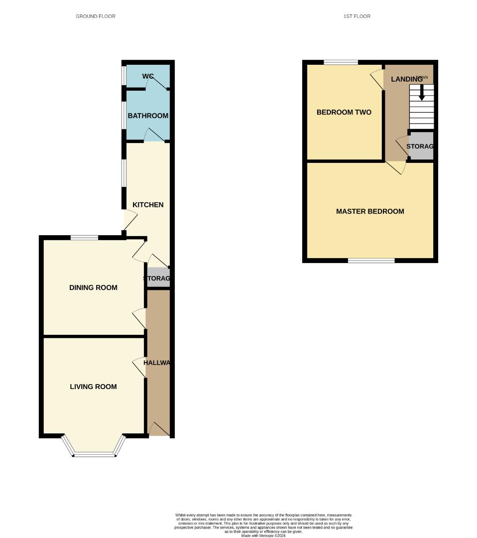 17, Meadow View, Bishop Auckland floorplan