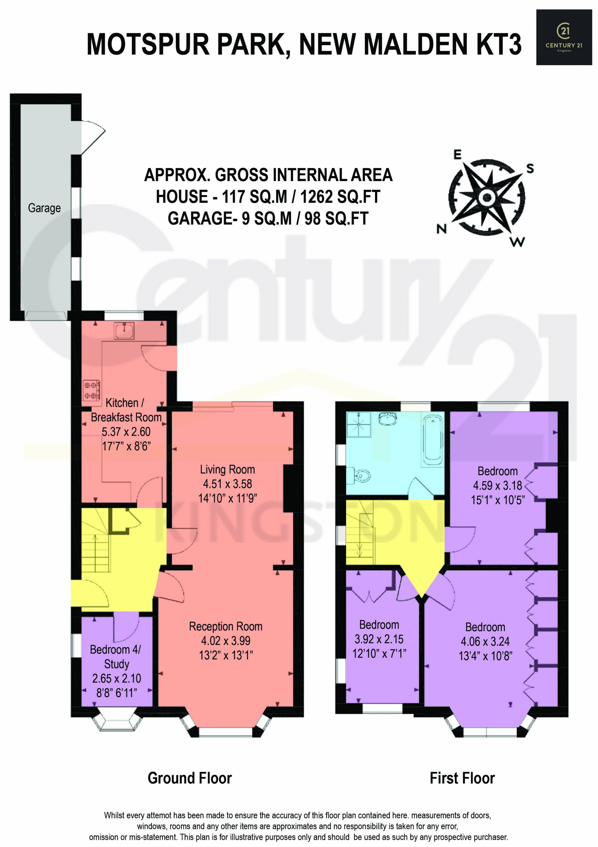 Motspur Park, New Malden KT3, 4 bedroom linkdetached house to rent