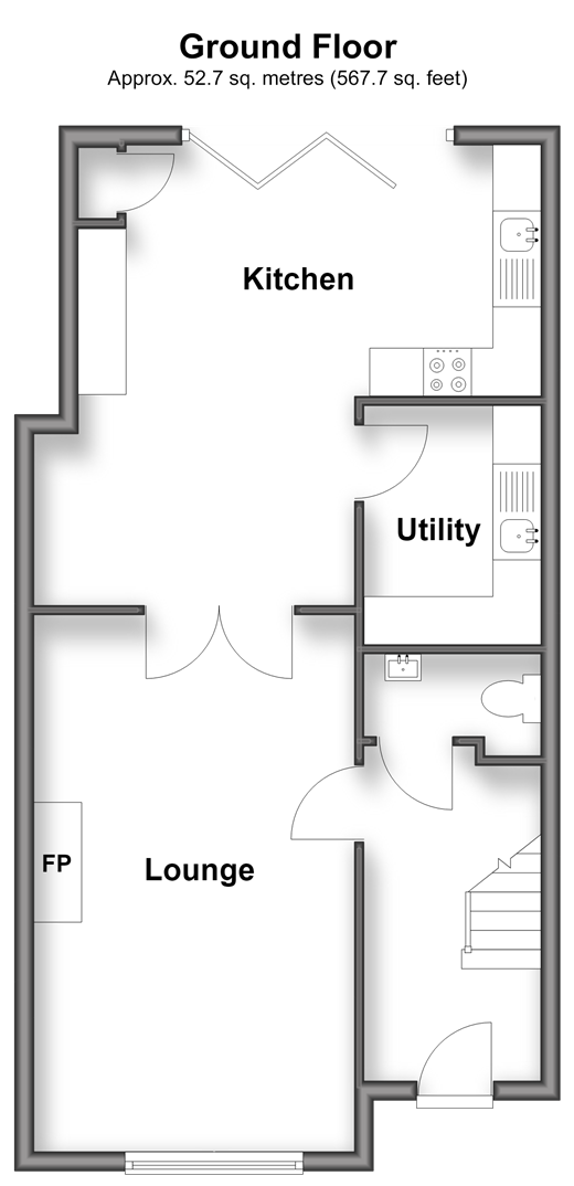 Prinsted Crescent, Portsmouth floorplan