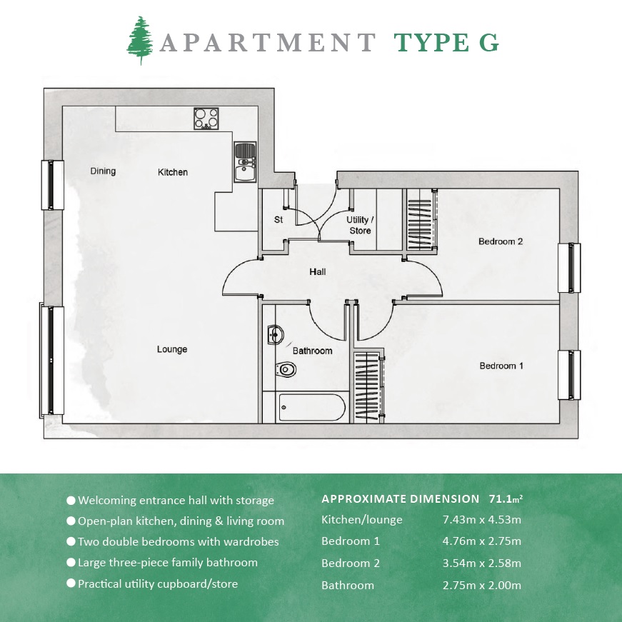 The Firs Collection Plot 51, Lanark Road West, Currie, Midlothian