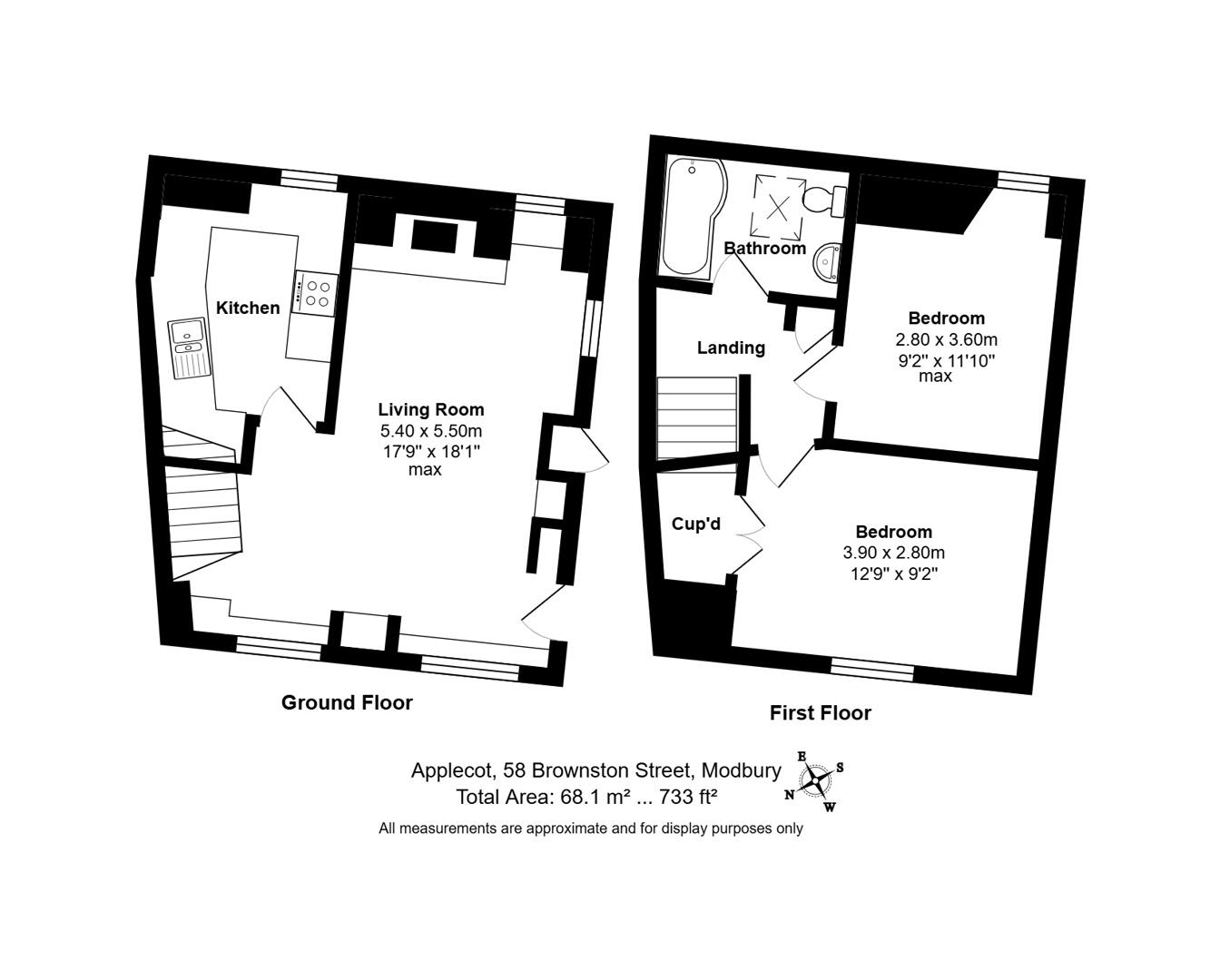 58, Brownston Street, Ivybridge floorplan