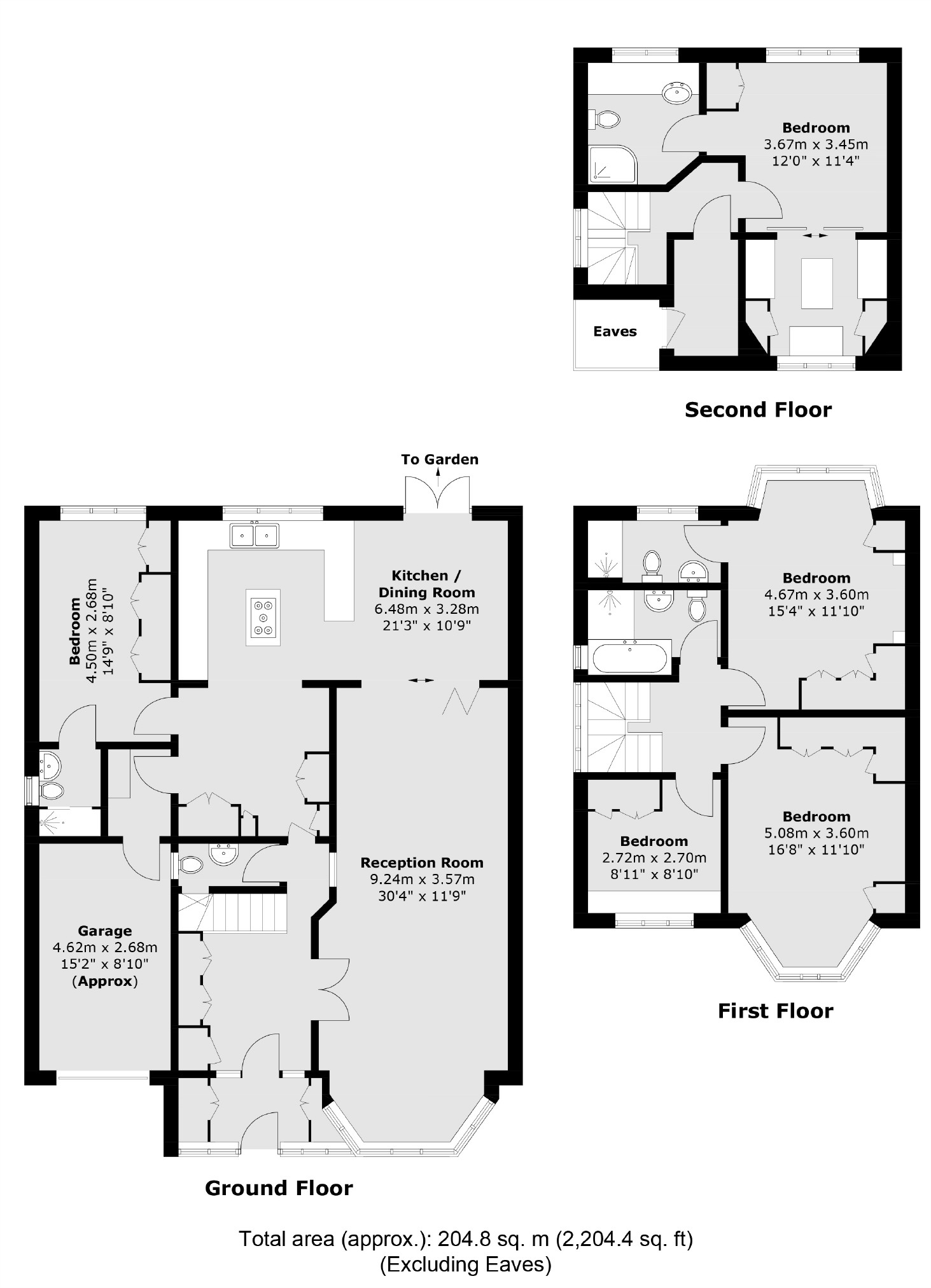 23, Faber Gardens, London floorplan