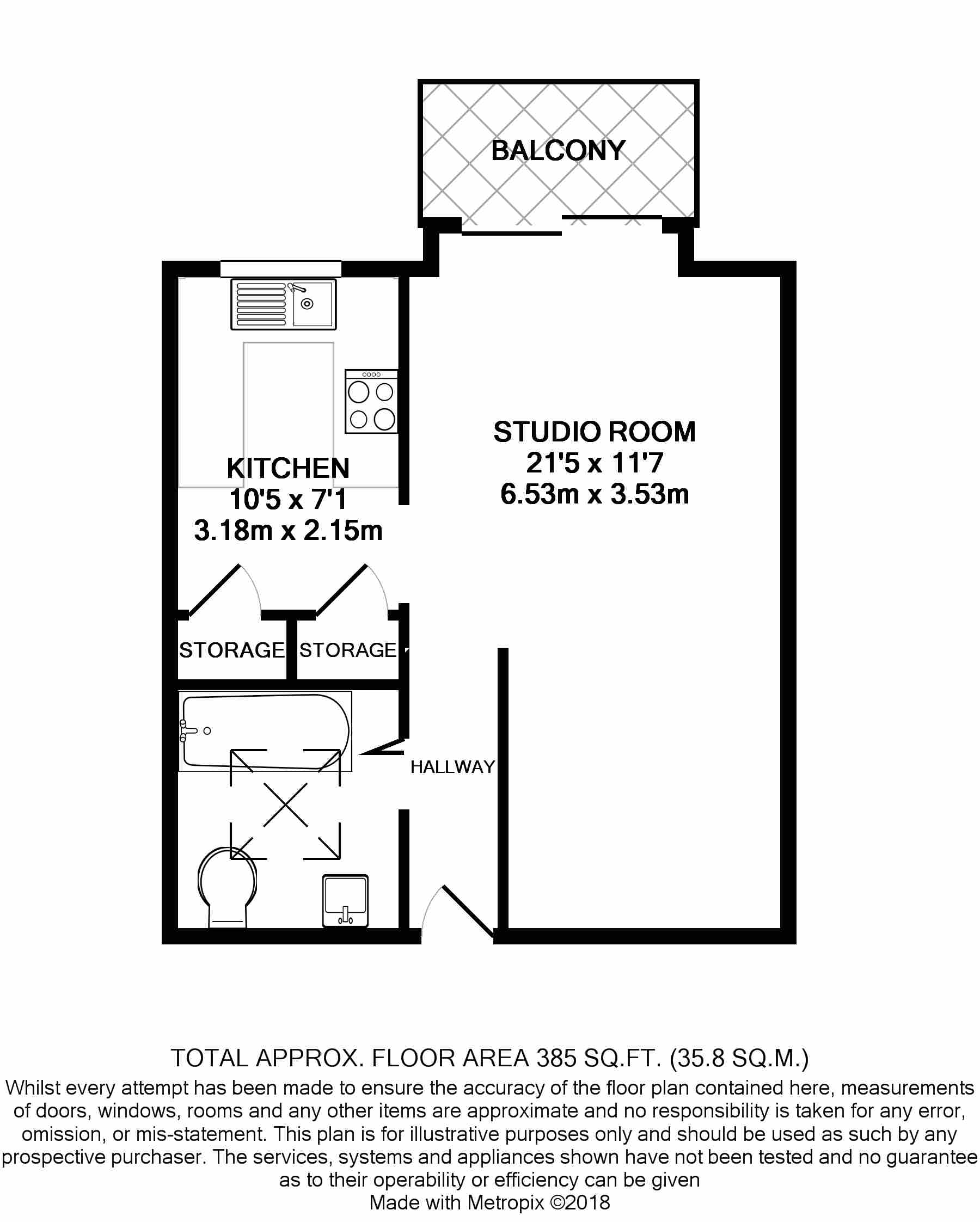 Stretford Court, London floorplan