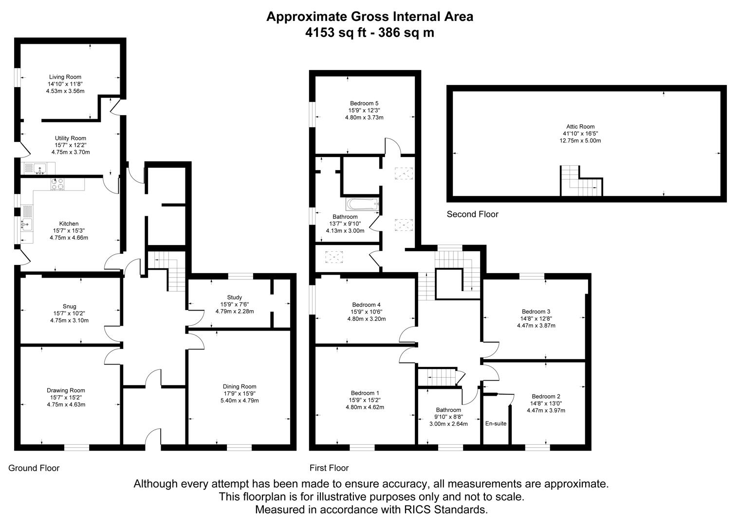 46, South Street, Fochabers floorplan