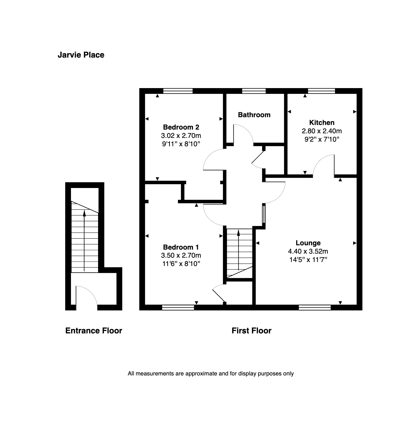 30, Jarvie Place, Falkirk floorplan