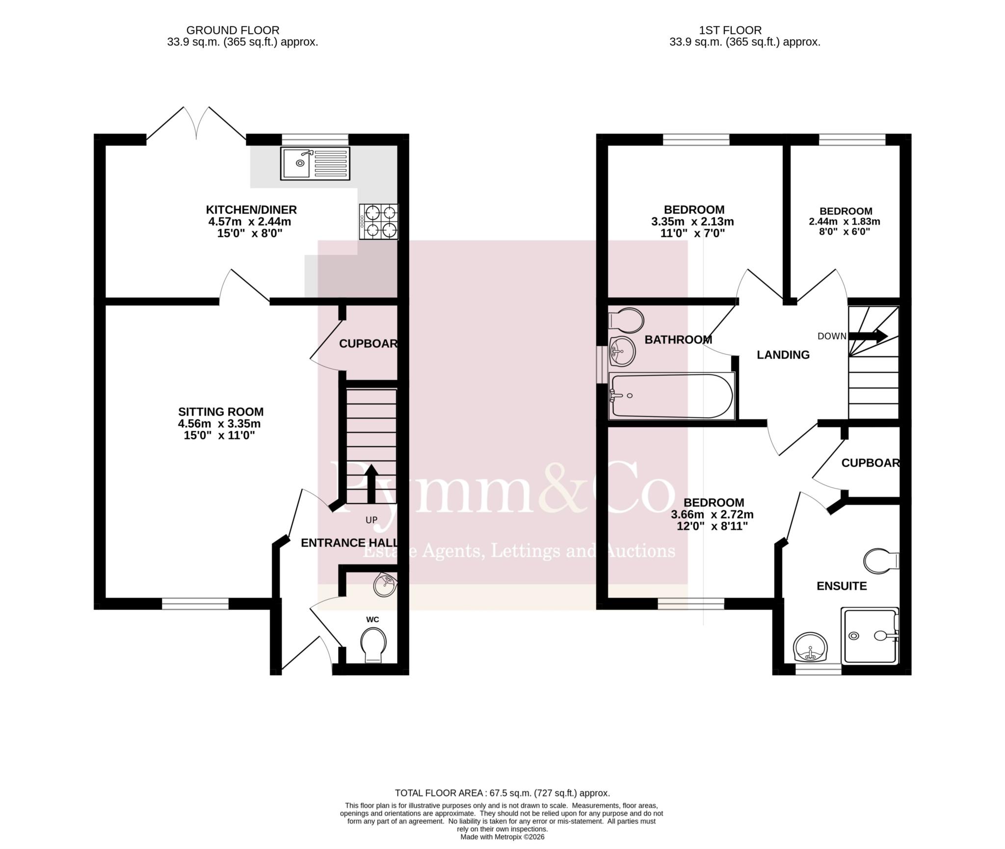 Muskett Way, Norwich floorplan
