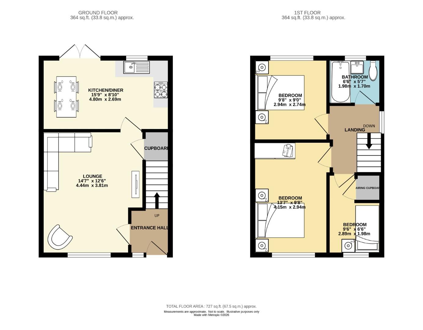 10, Francis Road, Withington floorplan