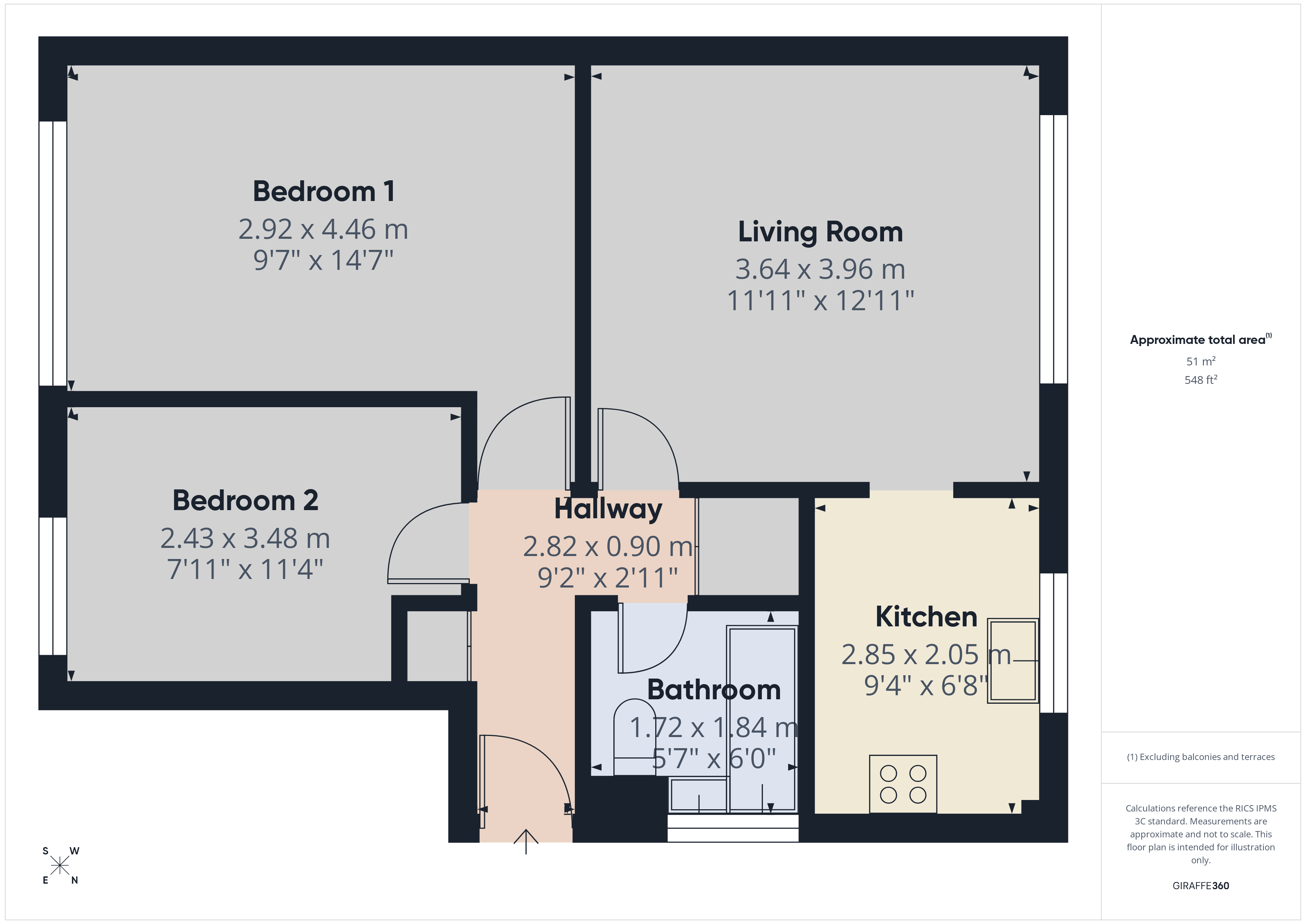 47, Benen-Stock Road, Middlesex floorplan