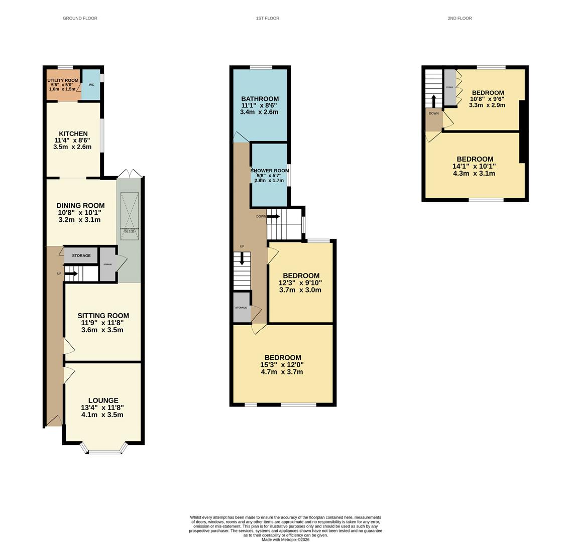 108., St Peters Avenue, Kettering floorplan