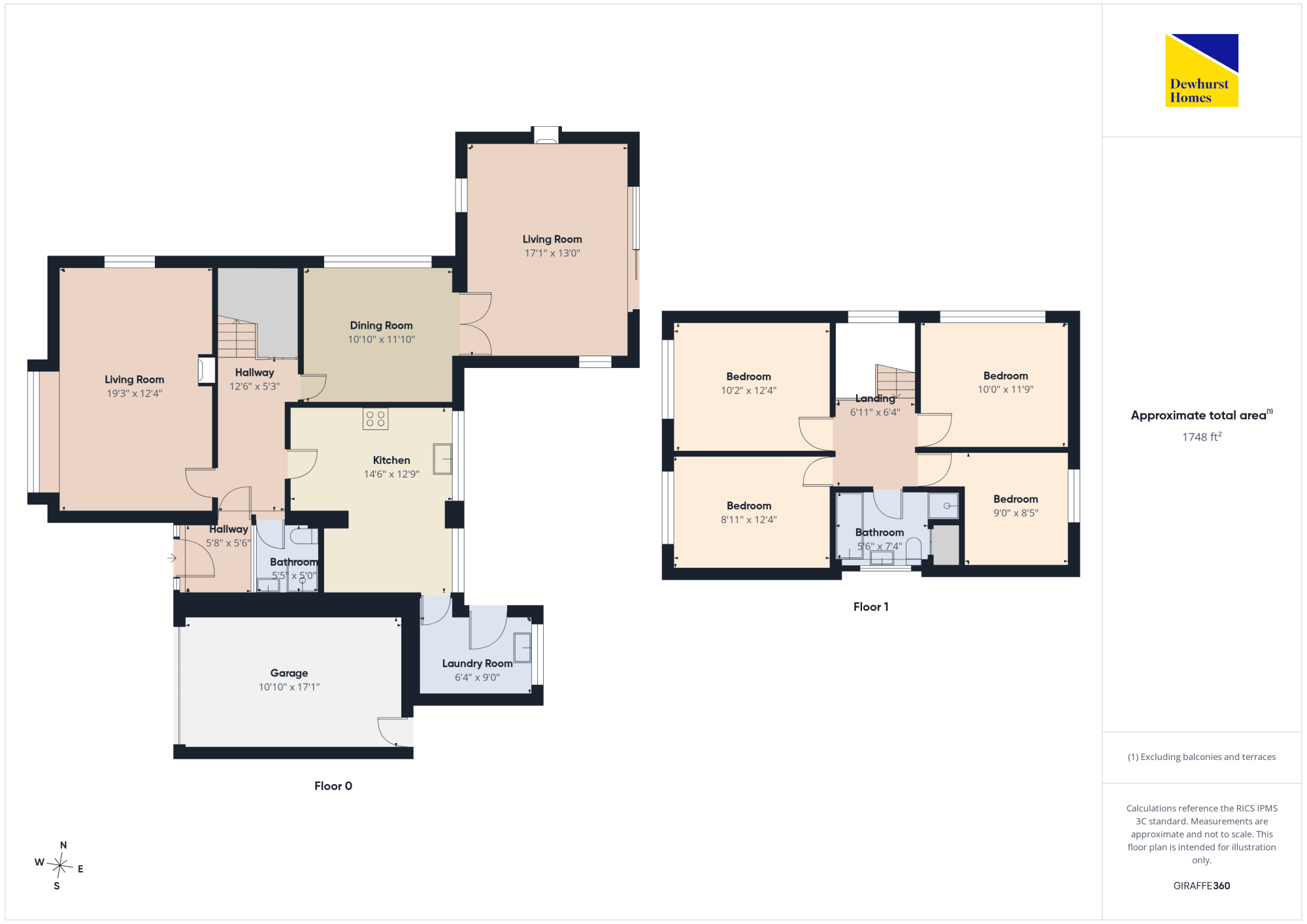 10, Lime Chase, Fulwood floorplan