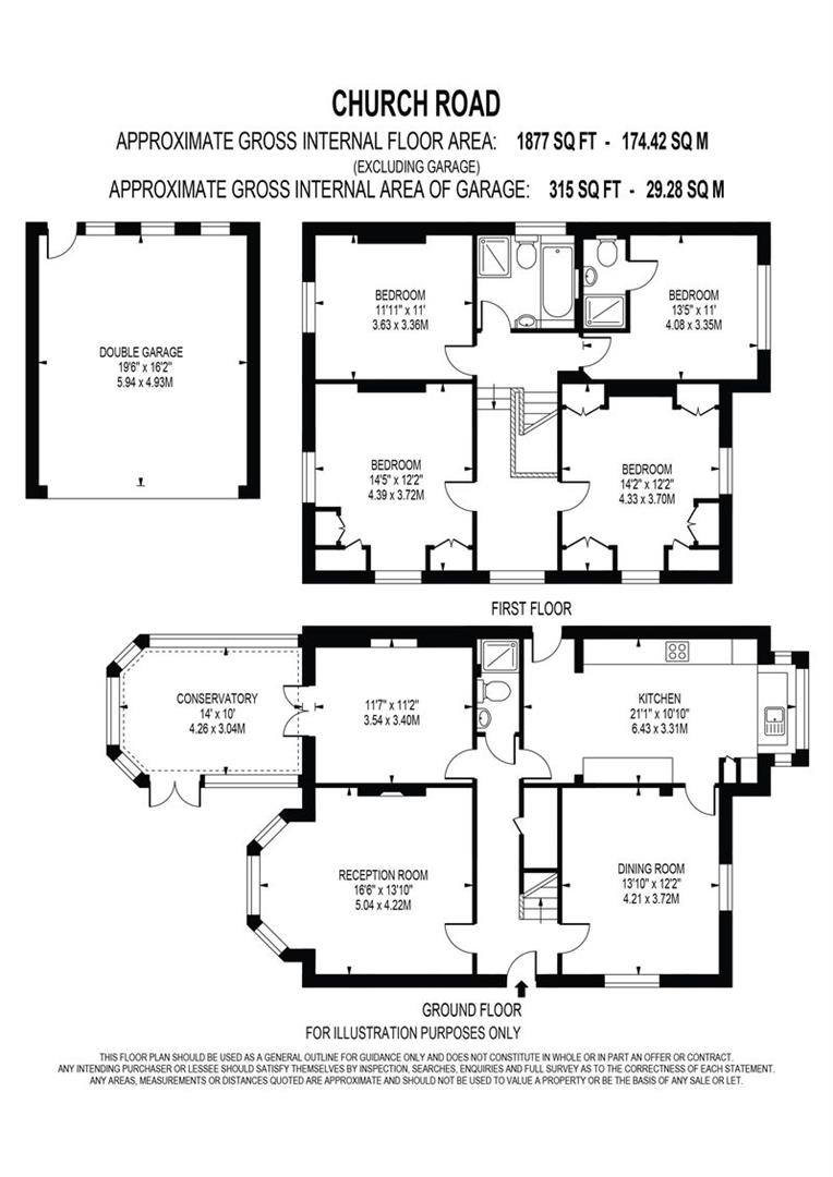 8, Church Road, Potters Bar floorplan