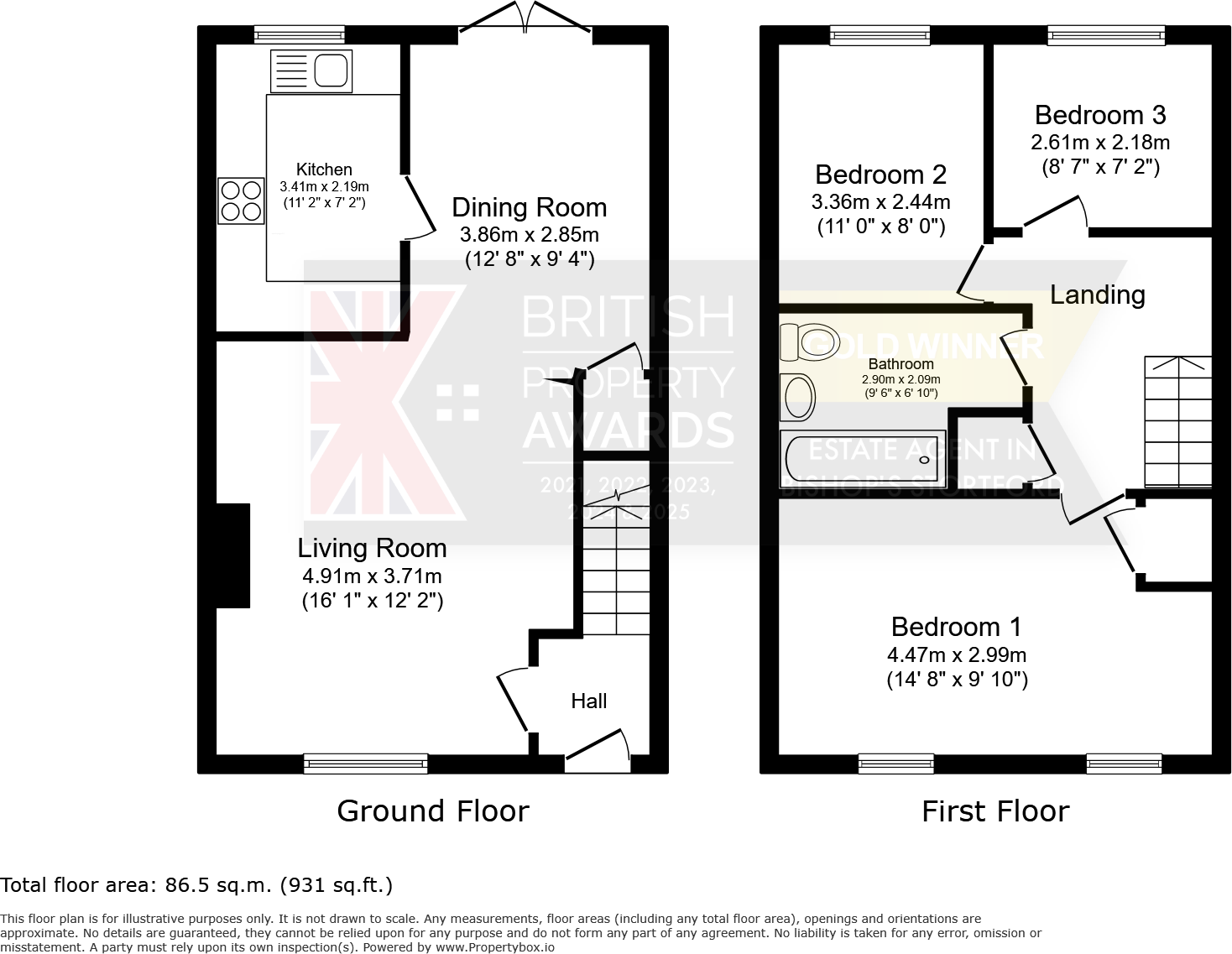 39, Alder Close, Bishops Stortford floorplan