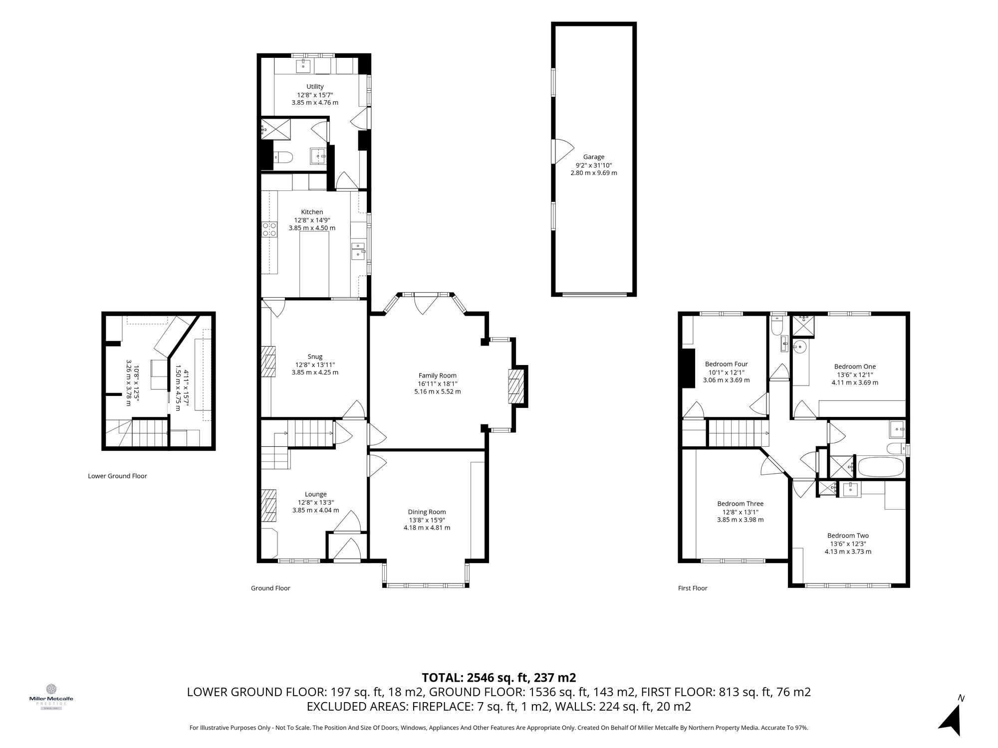 2 Enfield Road, Manchester floorplan