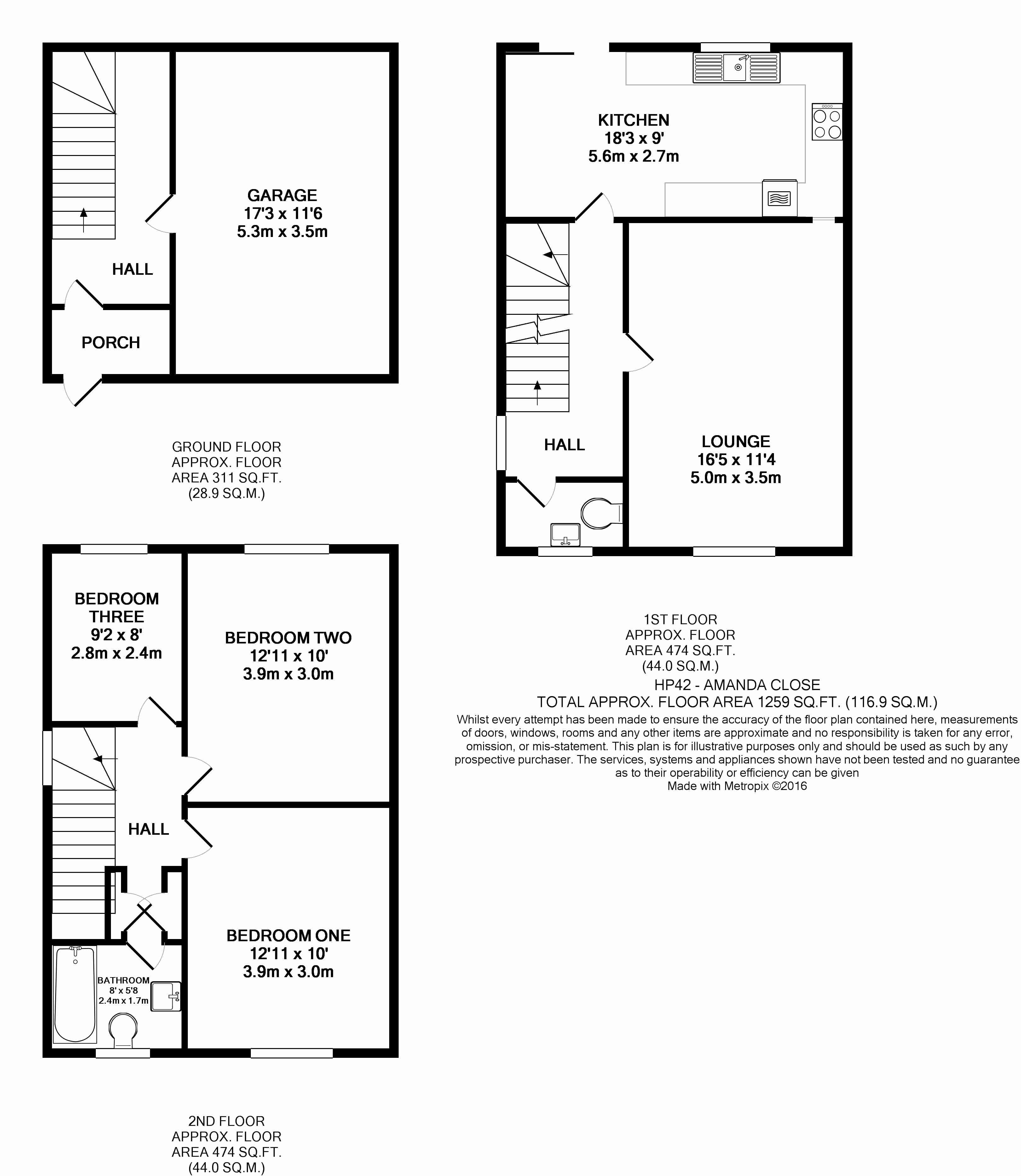 Free property report 27 Amanda Close, Bexhill, TN40 2TB Chimnie