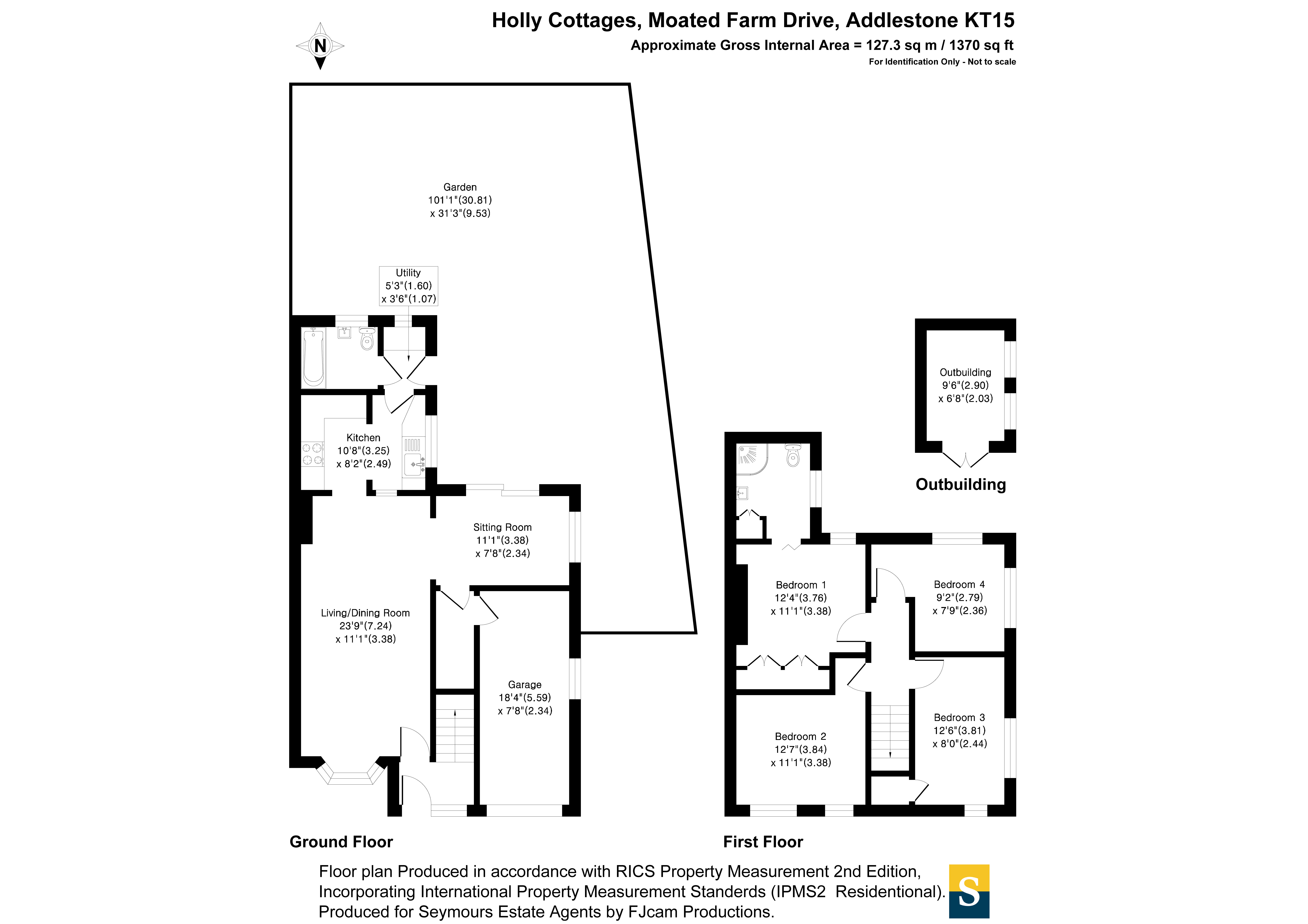 4 Holly Cottages,, Moated Farm Drive, Surrey floorplan