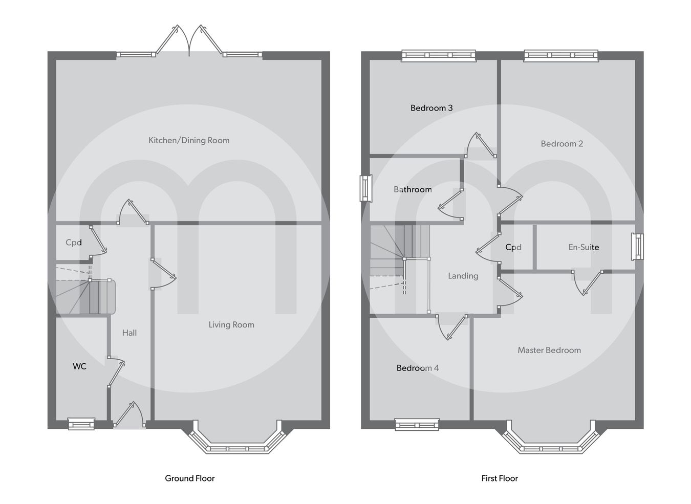 25, Dowsett Drive, Witham floorplan