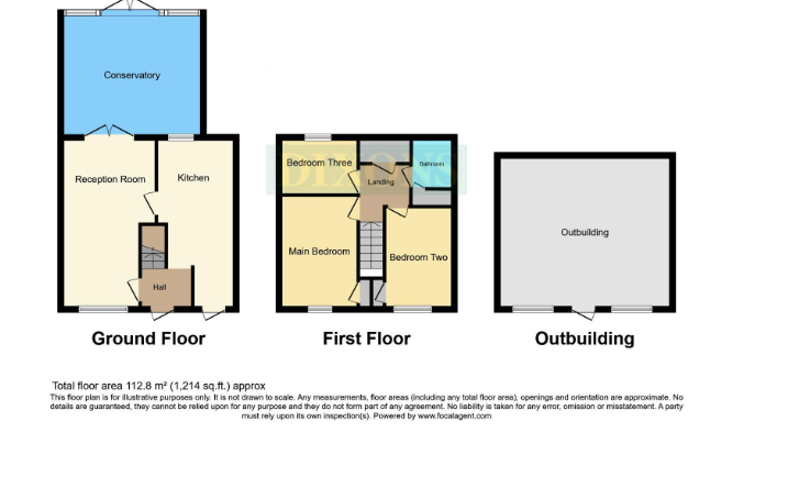 61, Bushwood Road, West Midlands floorplan