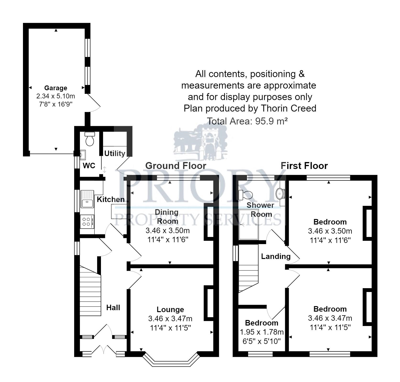 5, Kingsfield Road, Biddulph floorplan