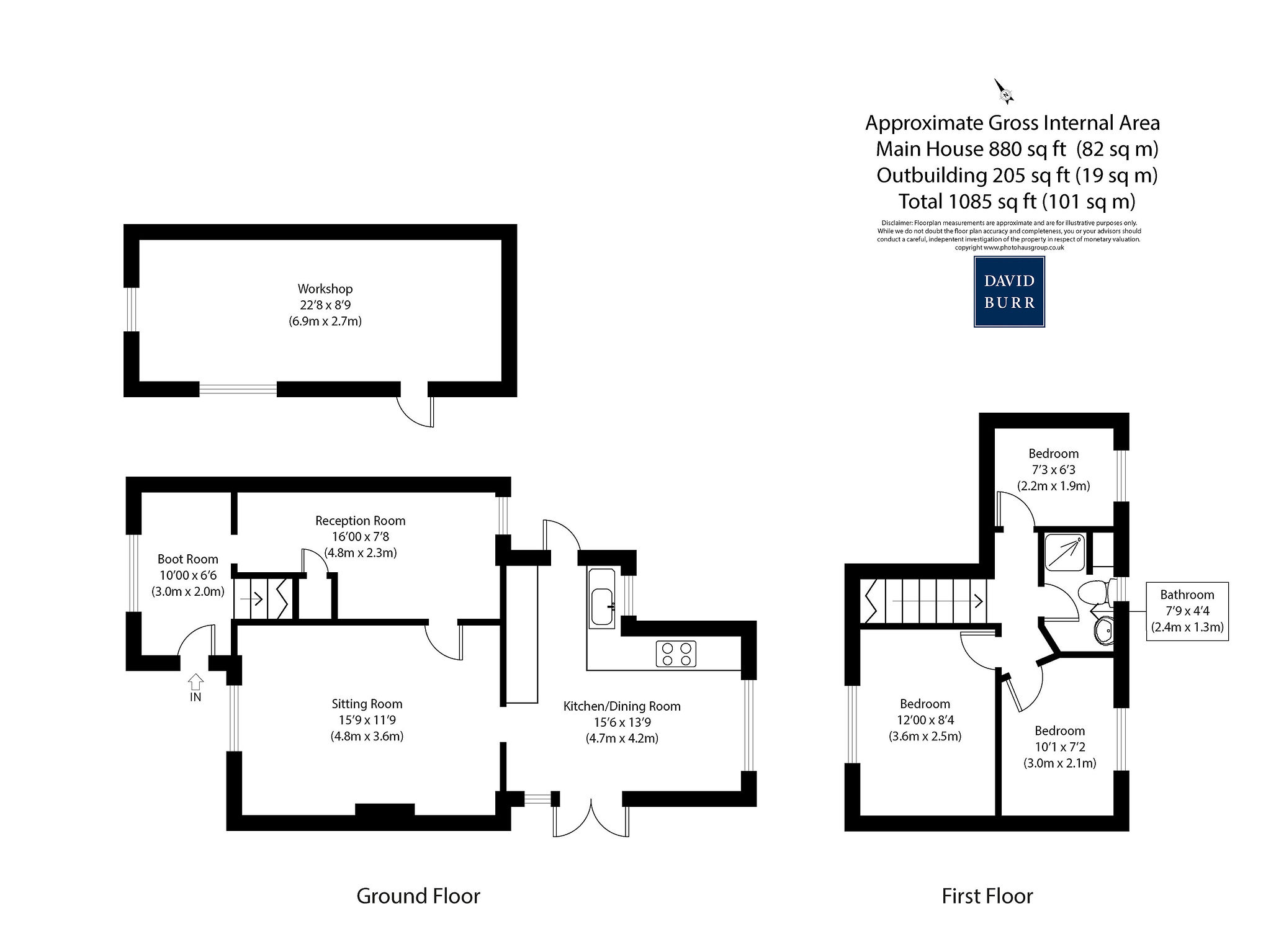 1 Lilac Cottage, Scotland Street, Colchester floorplan