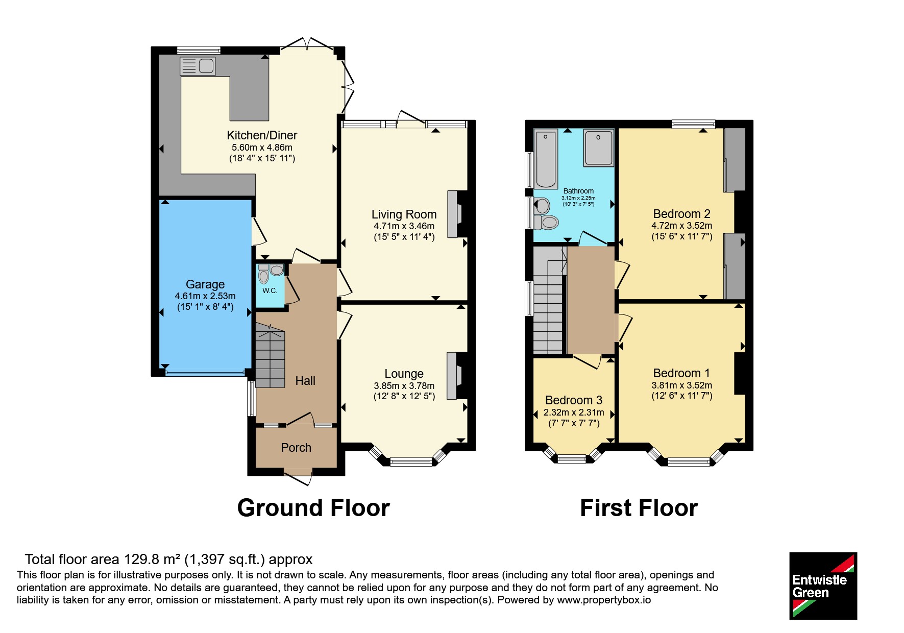 15, Thornfield Road, Merseyside floorplan