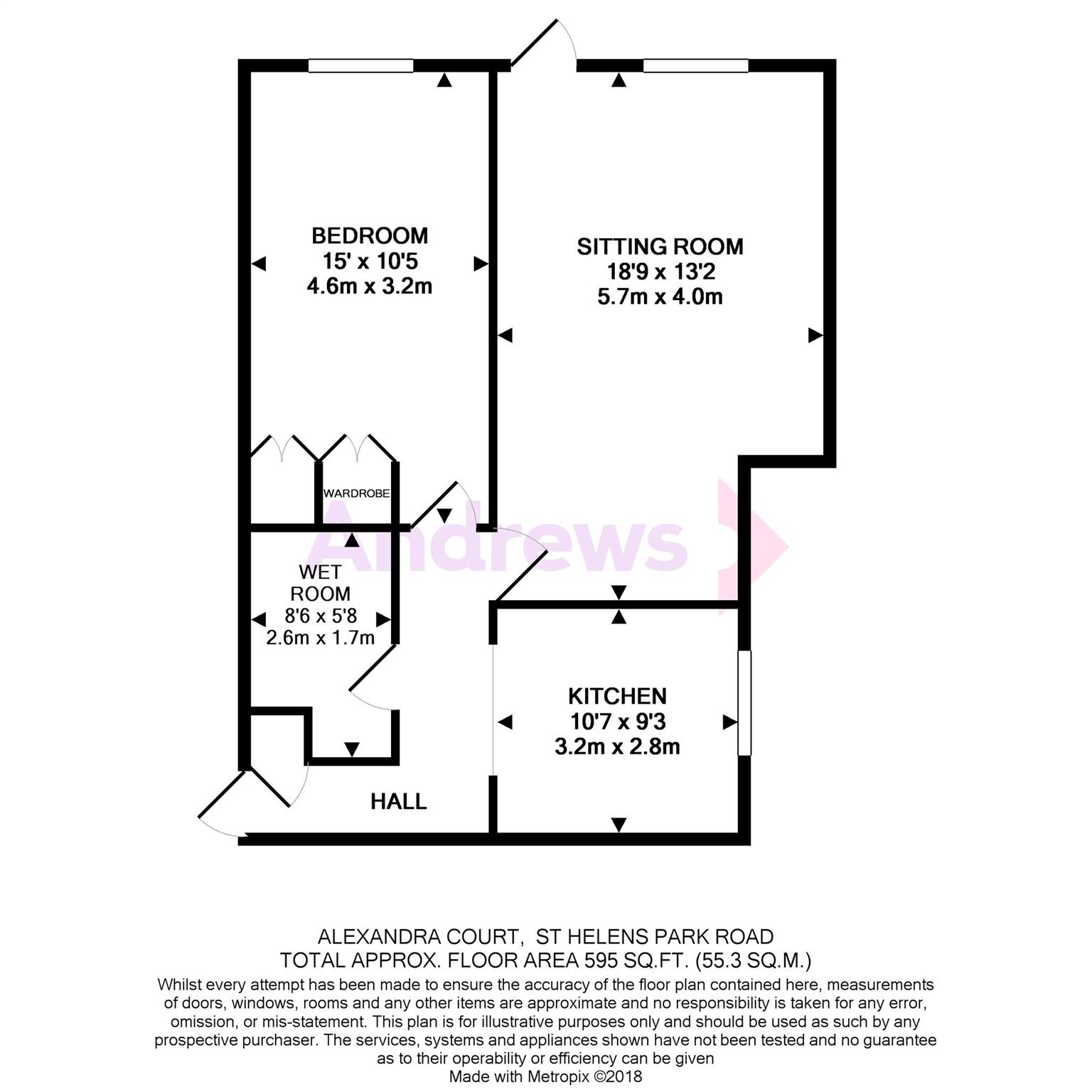 1 Bedrooms Flat for sale in St. Helens Road, Hastings TN34