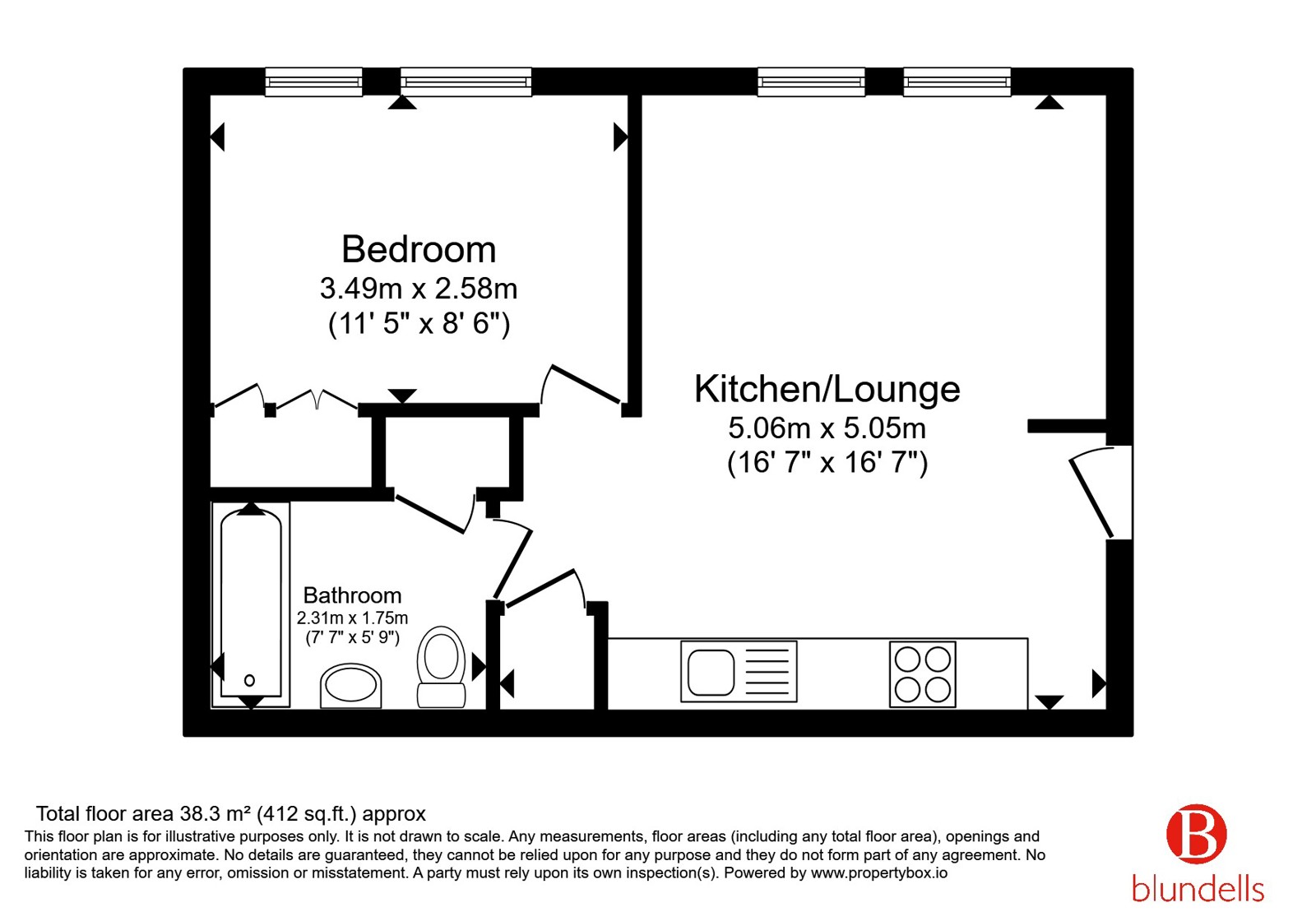 22, Windermere Drive, South Yorkshire floorplan