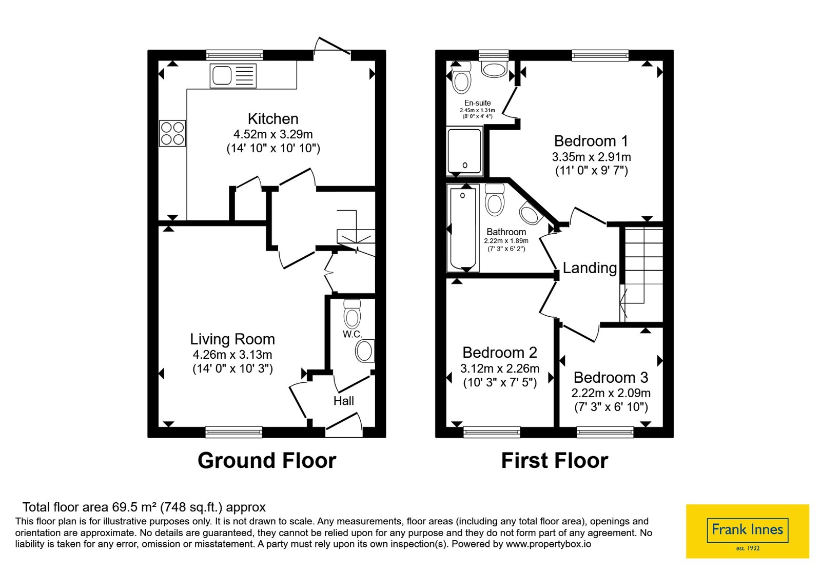 27, Coronet Drive, Leicestershire floorplan