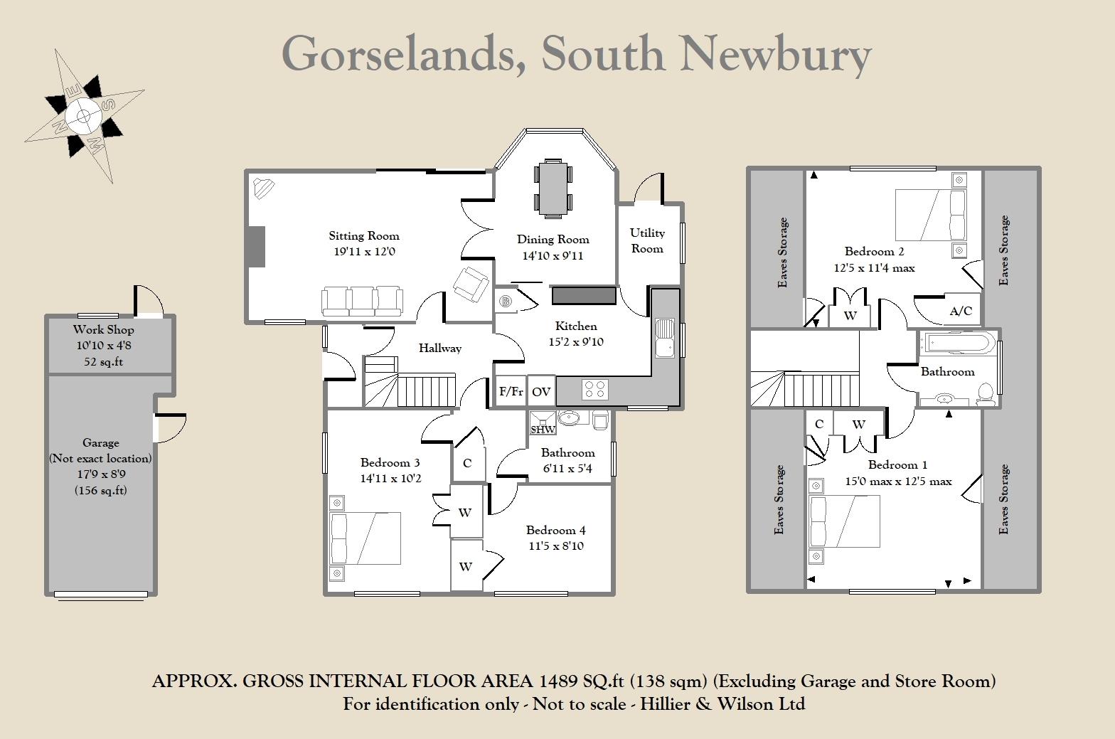 34, Gorselands, Newbury floorplan