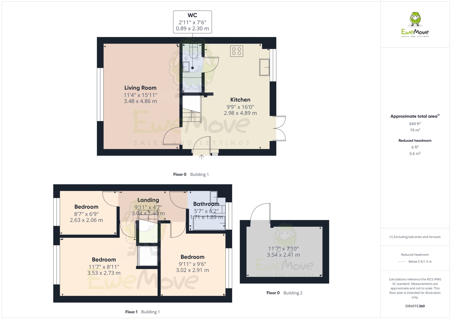 7, Braemar Drive, Basingstoke floorplan