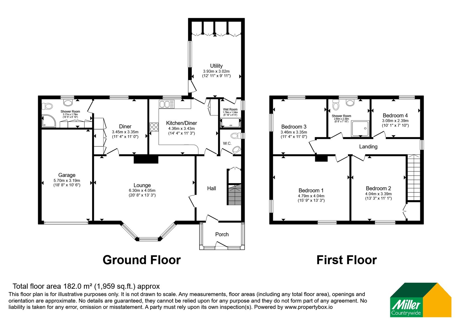 152, Weeth Road, Cornwall floorplan